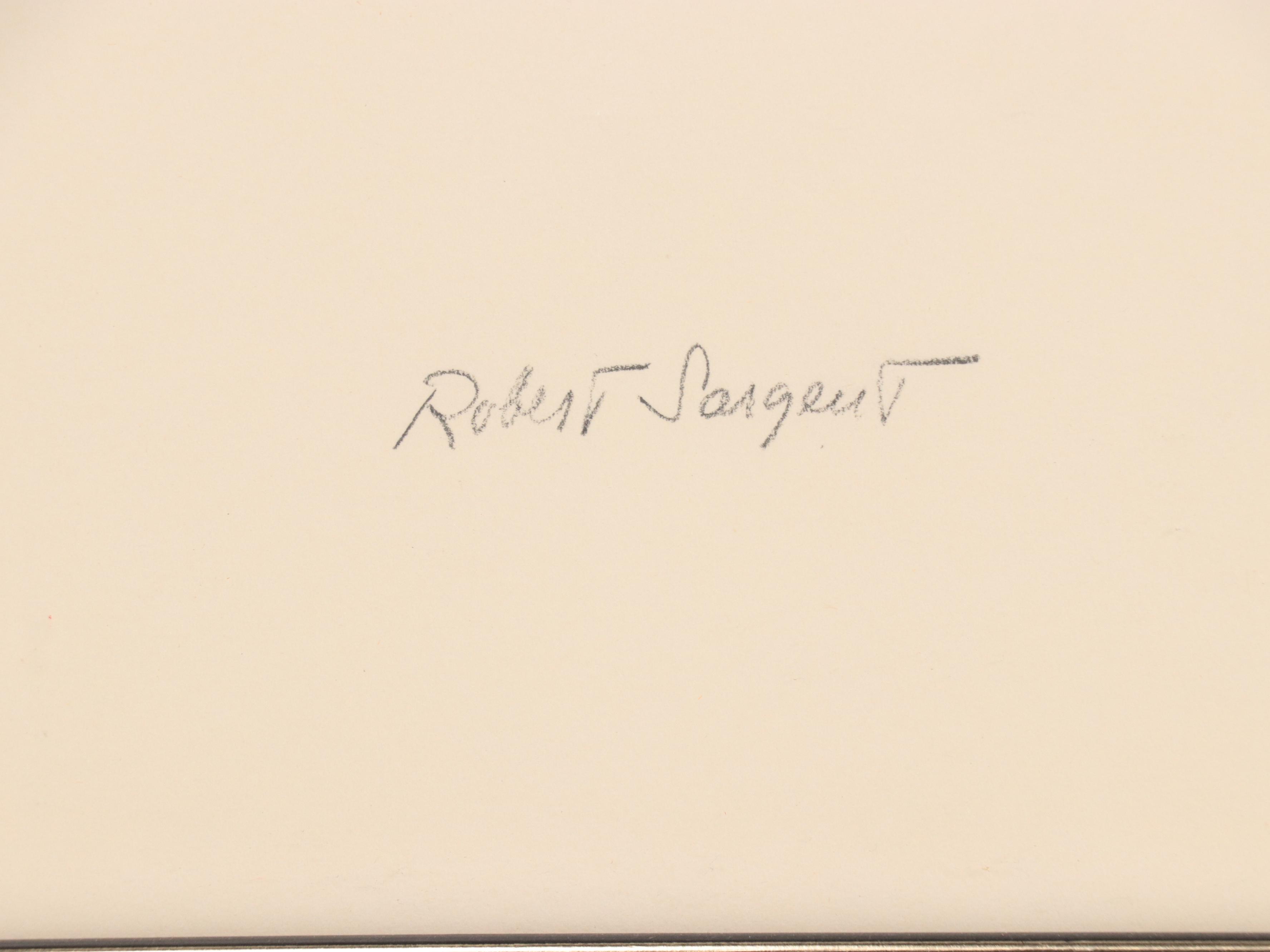 Robert Sargent Serigraph, Mid-20th Century