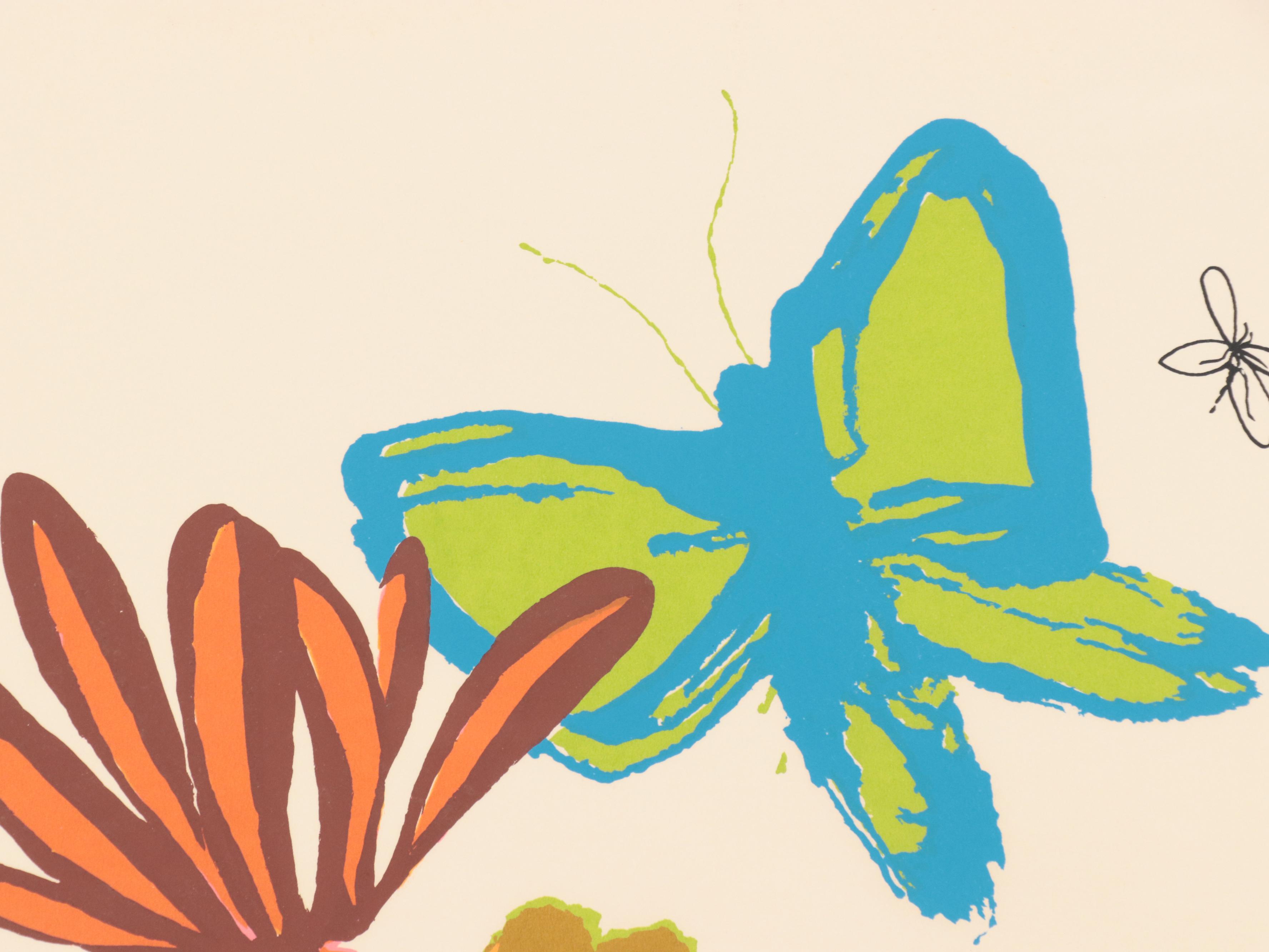 Robert Sargent Serigraph, Mid-20th Century