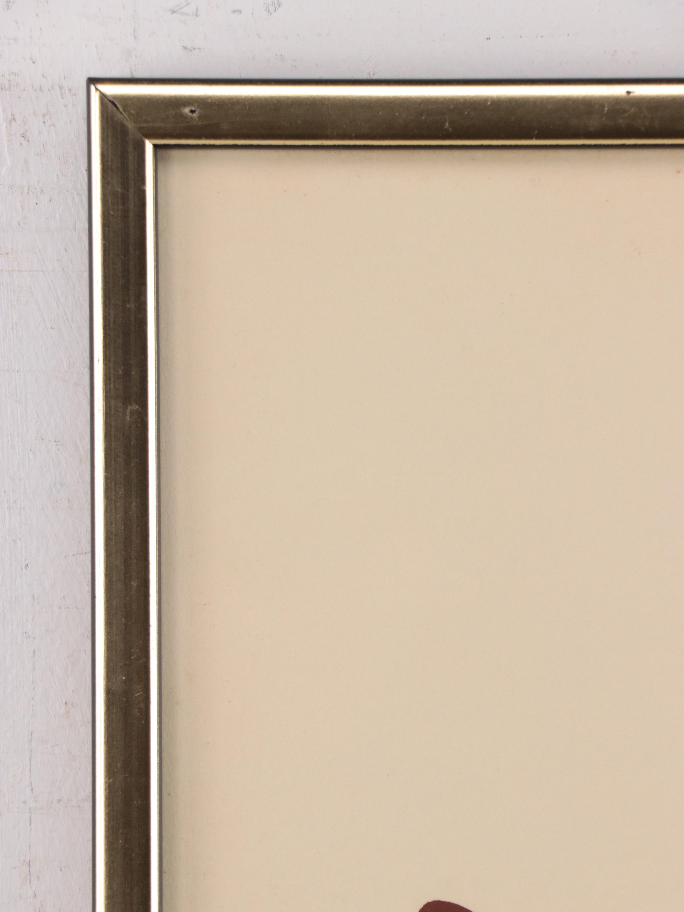 Robert Sargent Serigraph, Mid-20th Century