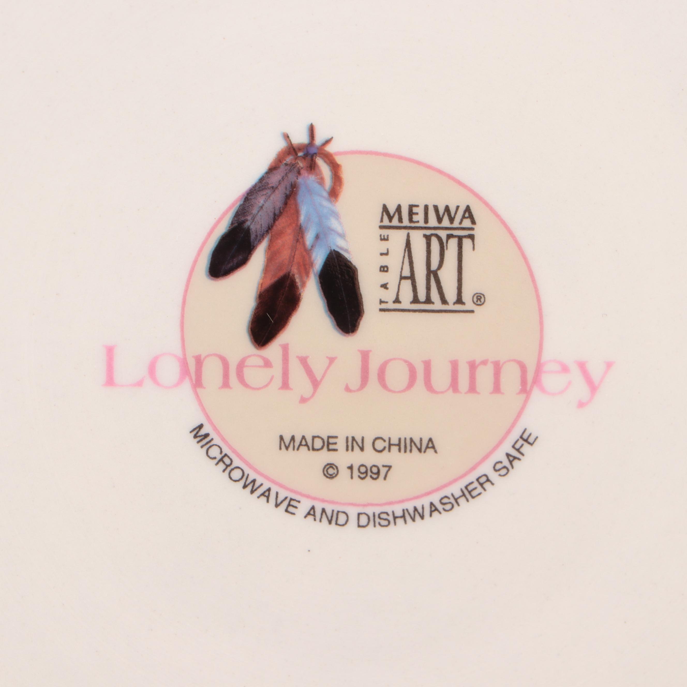 Meiwa Table Art "Lonely Journey" Dinnerware, 1997