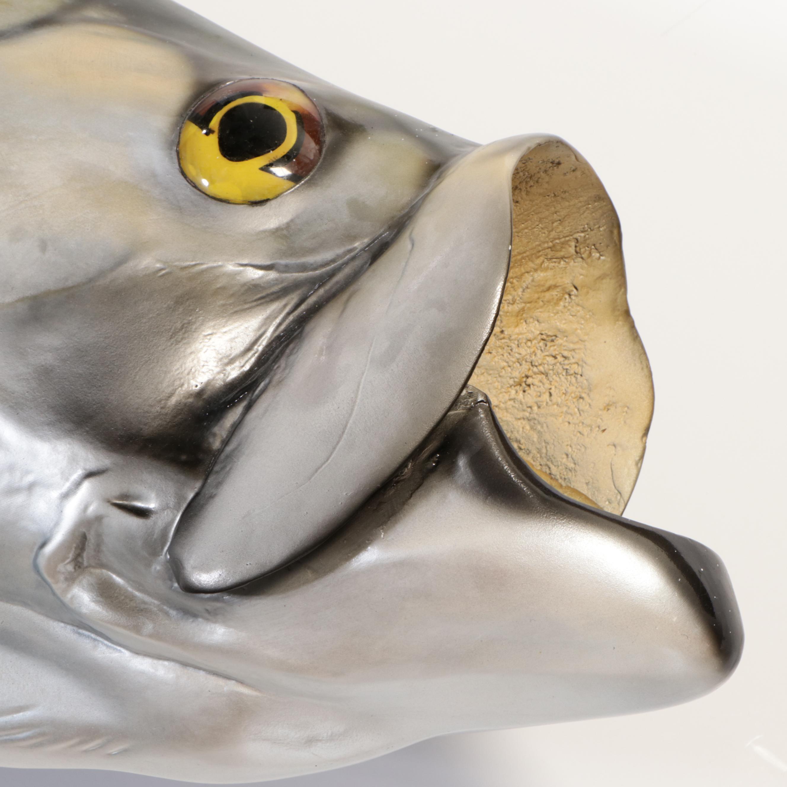 Atlantic Tarpon Taxidermy Fiberglass Model