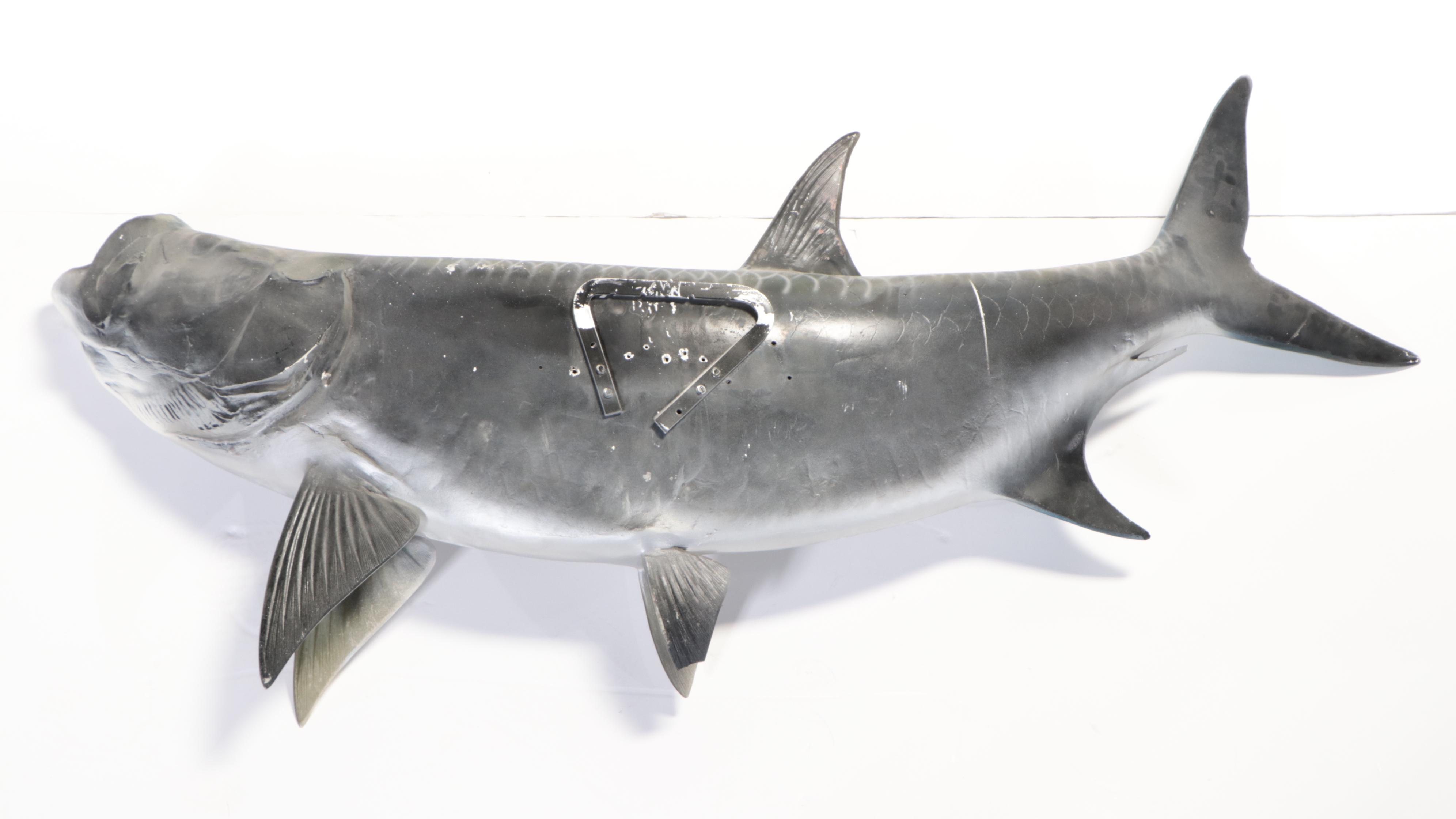 Atlantic Tarpon Taxidermy Fiberglass Model