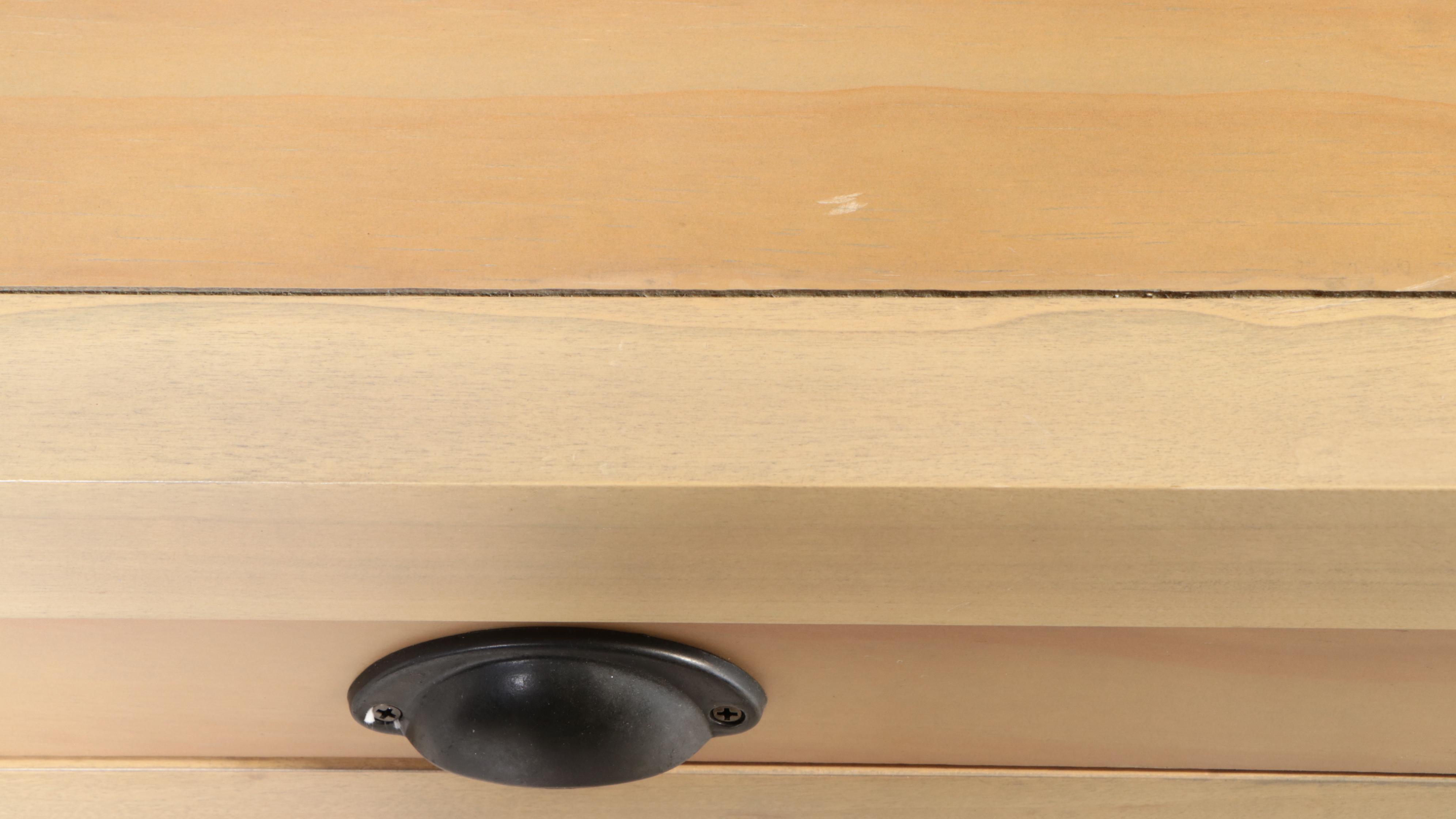 Contemporary Wooden Twelve Drawer Chest