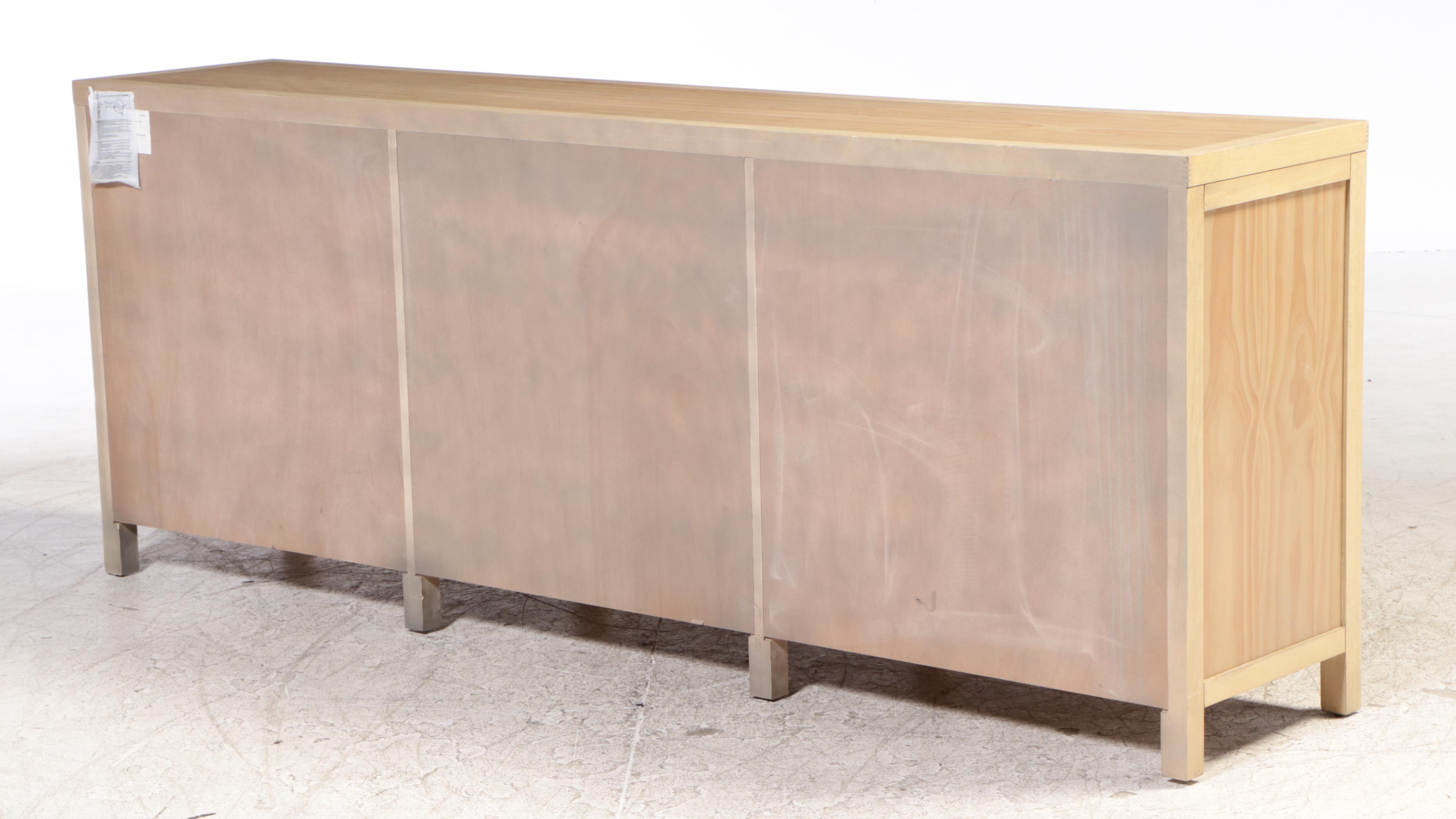 Contemporary Wooden Twelve Drawer Chest