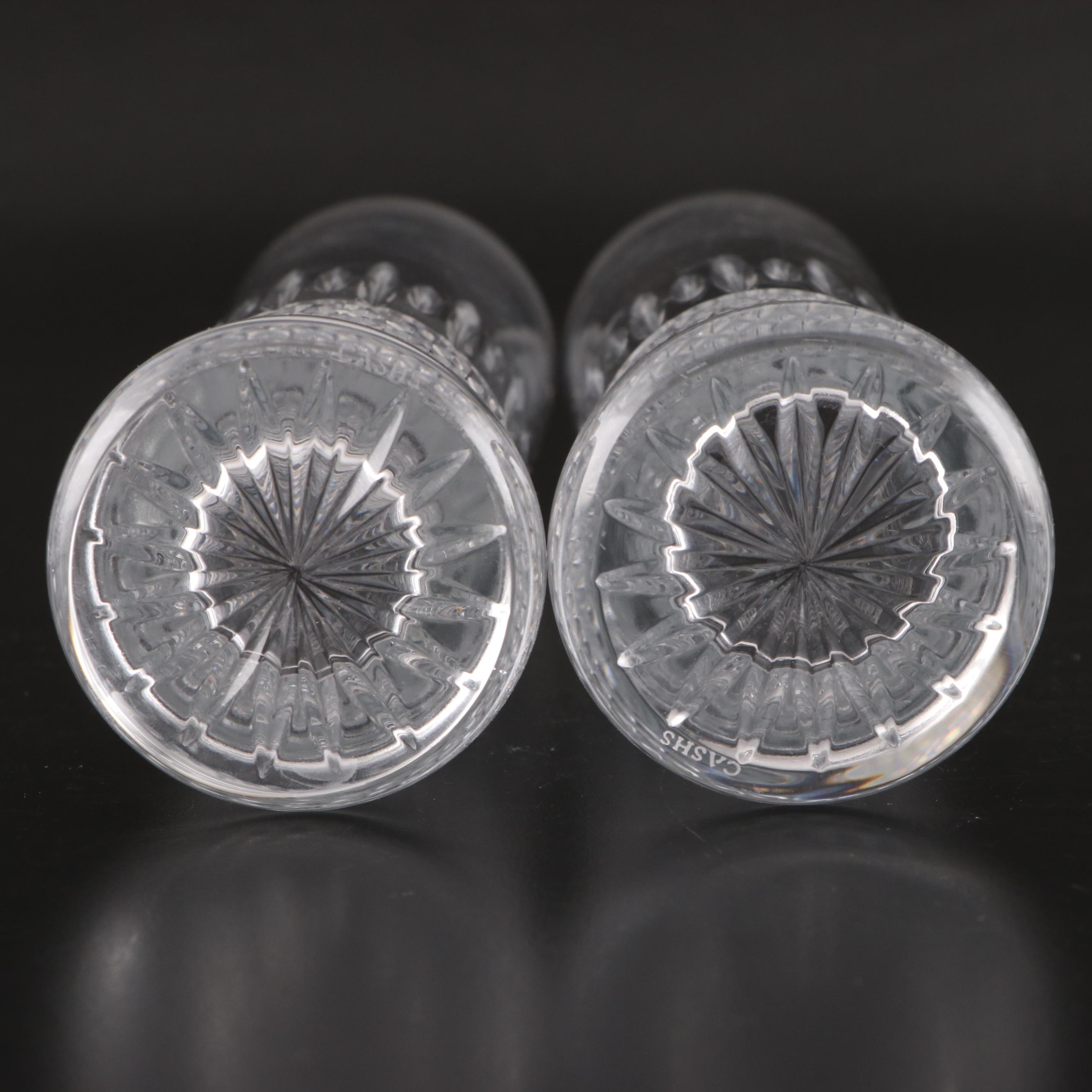 Cashs "Cooper" Crystal Irish Whiskey Double Old Fashioned Glasses and More