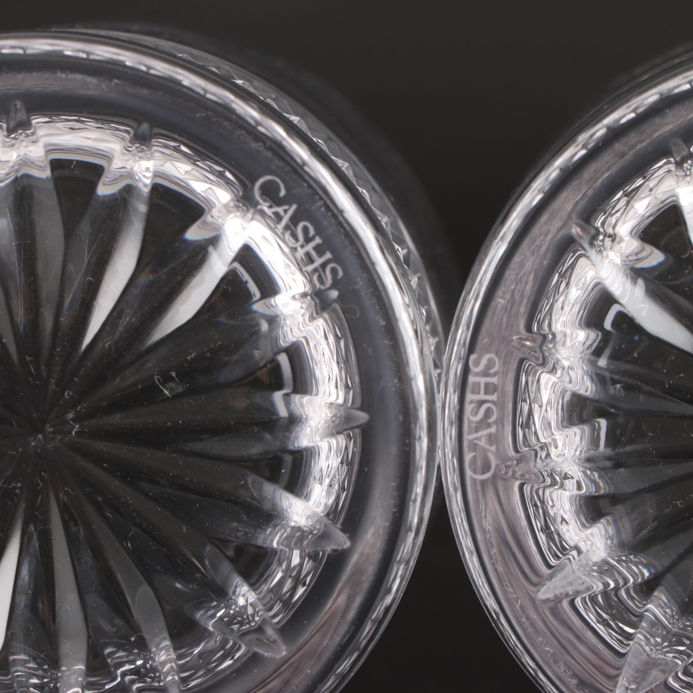 Cashs "Cooper" Crystal Irish Whiskey Double Old Fashioned Glasses and More