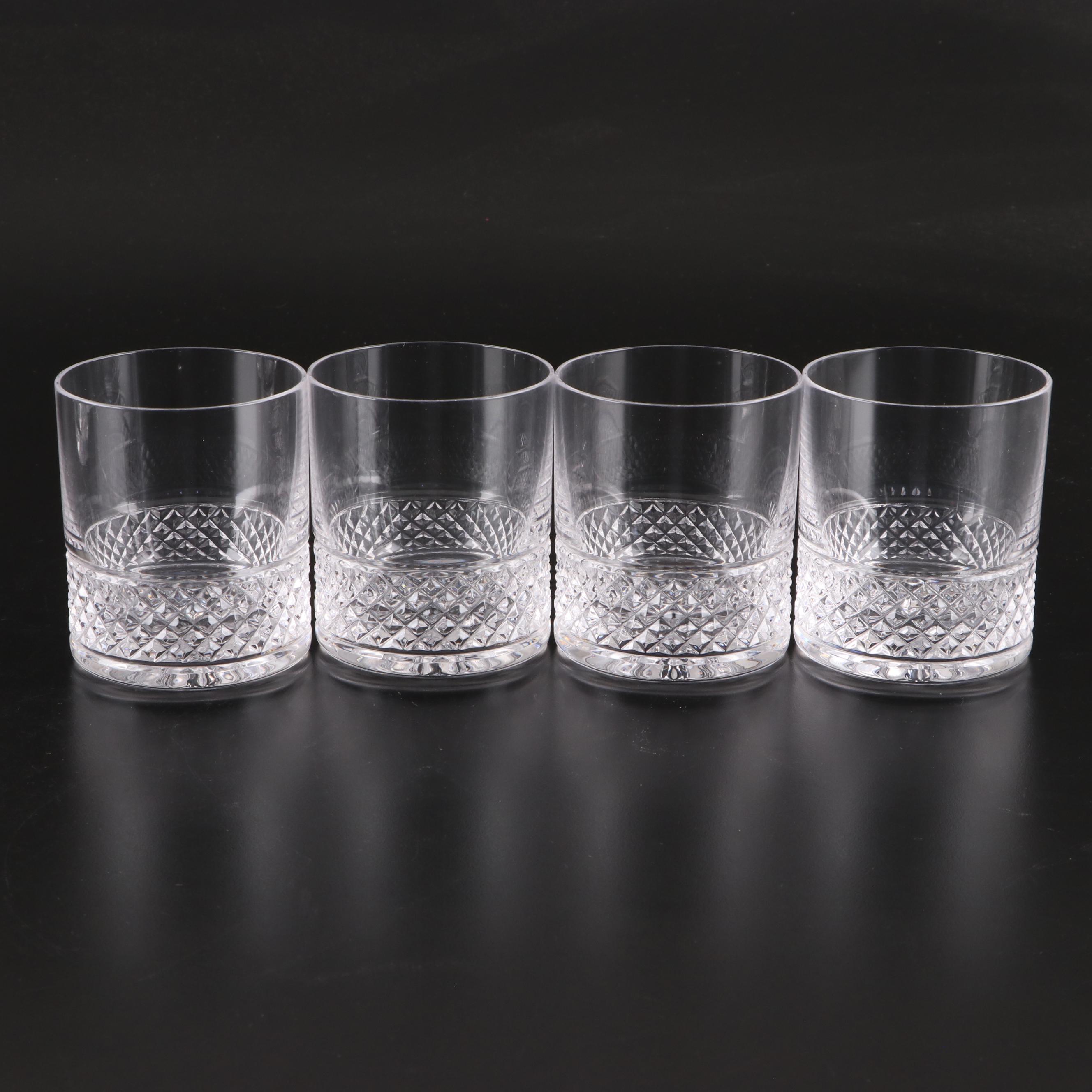 Cashs "Cooper" Crystal Irish Whiskey Double Old Fashioned Glasses and More