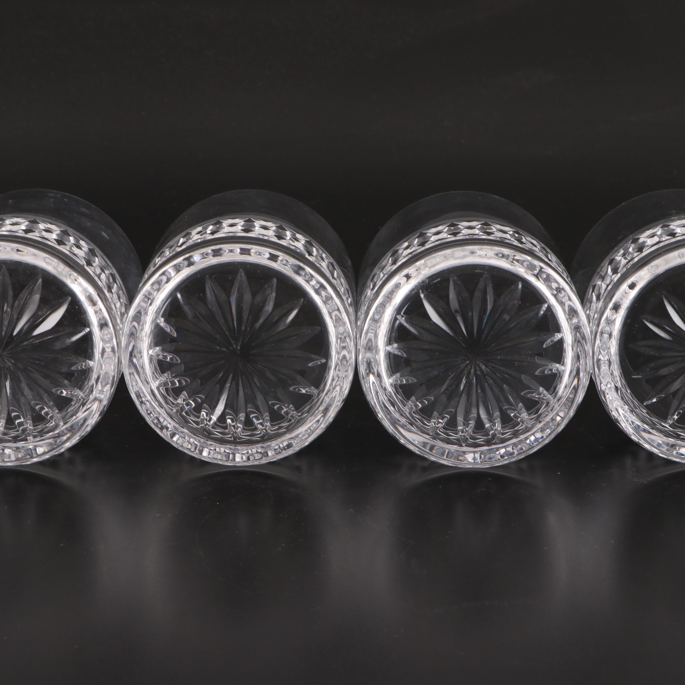 Cashs "Cooper" Crystal Irish Whiskey Double Old Fashioned Glasses and More