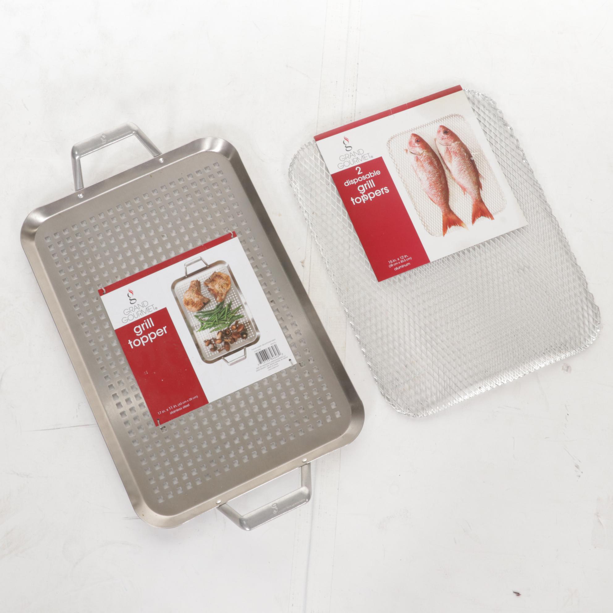 Grand Gourmet Grill Topper and Other Gill Accessories