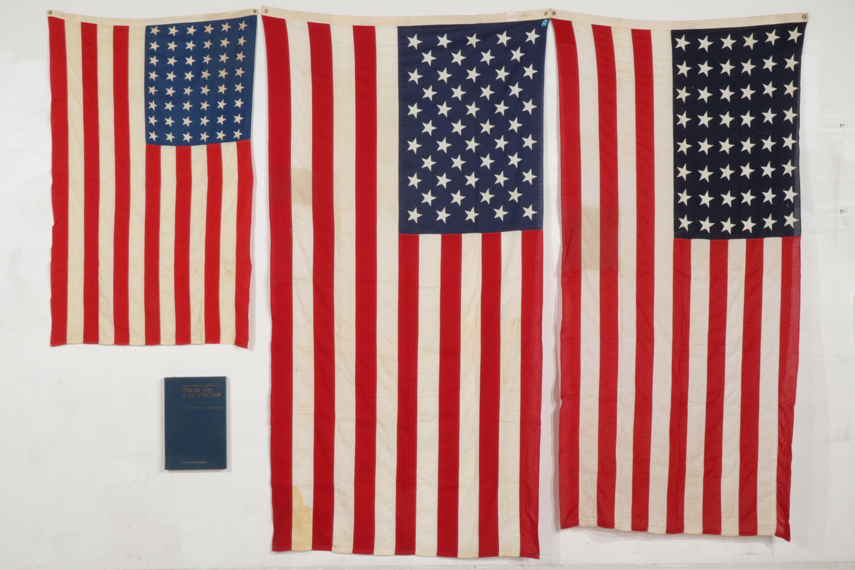 48 Star Flags and Historical Atlas of the United States
