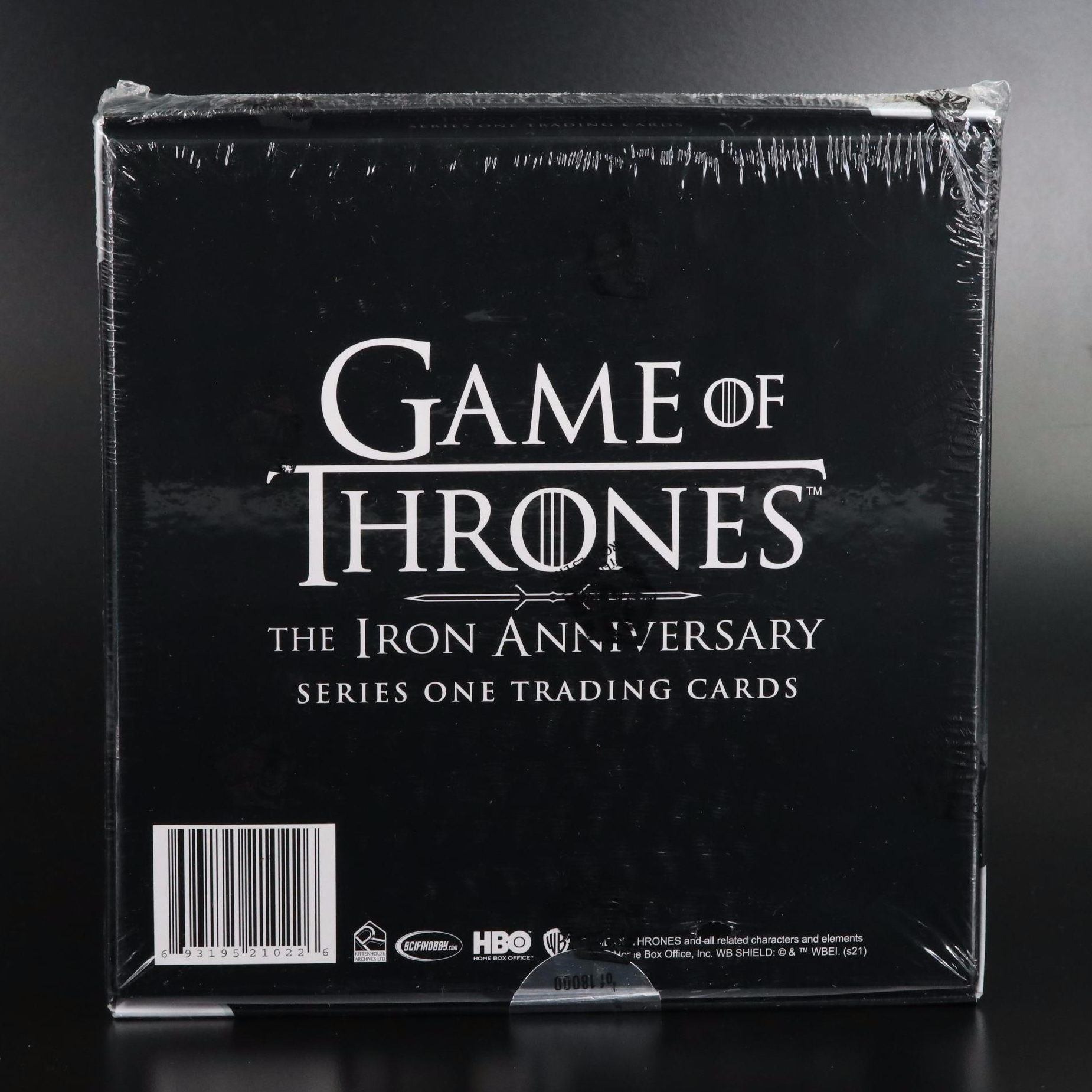 2021 "Game of Thrones" Autographed Iron Anniversary Hobby Box