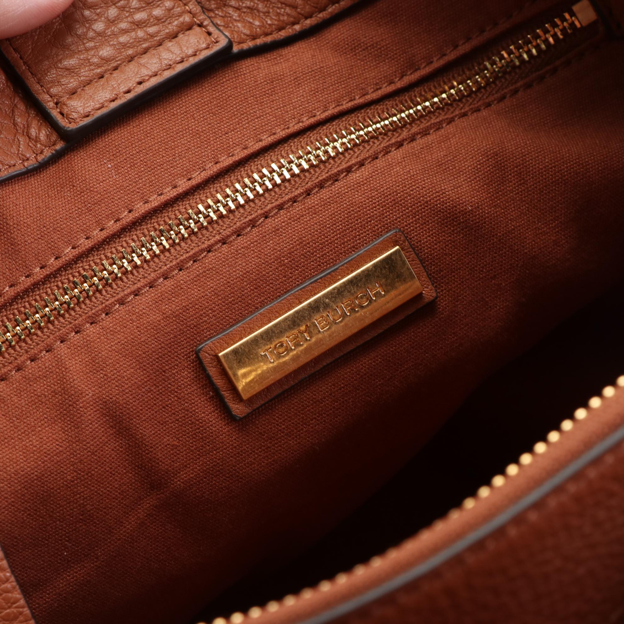 Tory Burch Miller Canvas Crossbody and Chelsea Slouchy Leather Tote