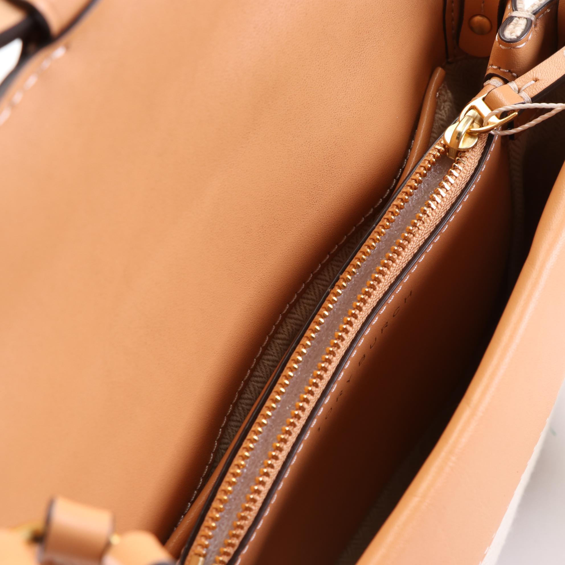 Tory Burch Miller Canvas Crossbody and Chelsea Slouchy Leather Tote