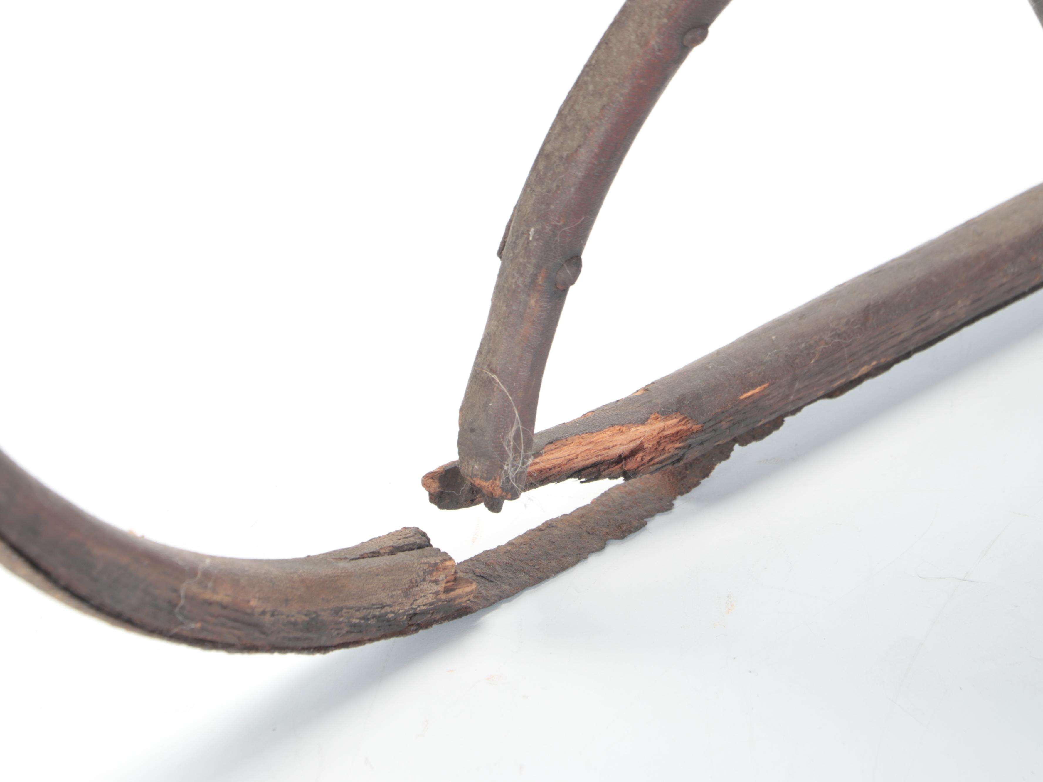 Paris Mfg. Co. and Other Wooden and Metal Children's Sleds, Early 20th Century