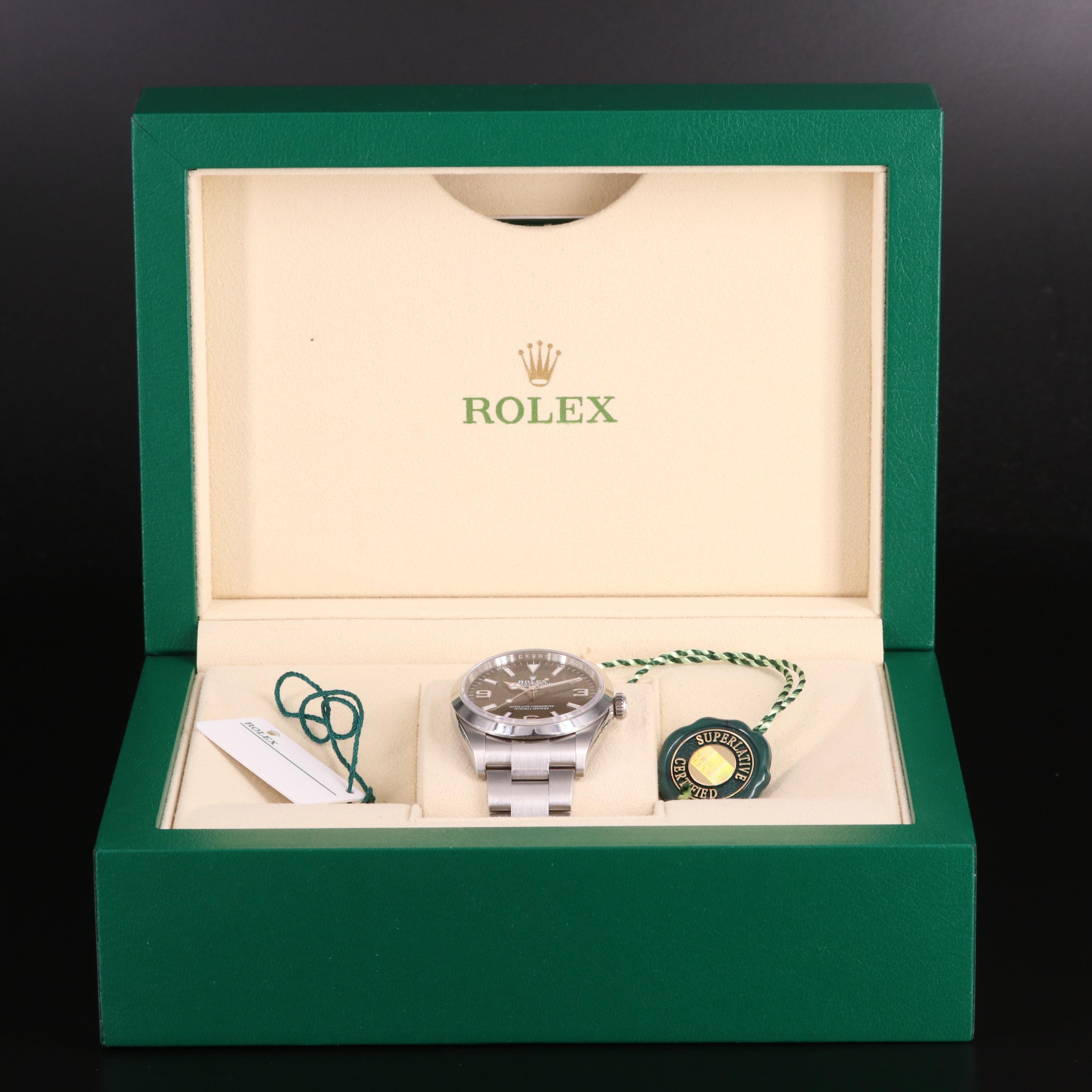 2021-22 Rolex Explorer 36 Automatic Watch