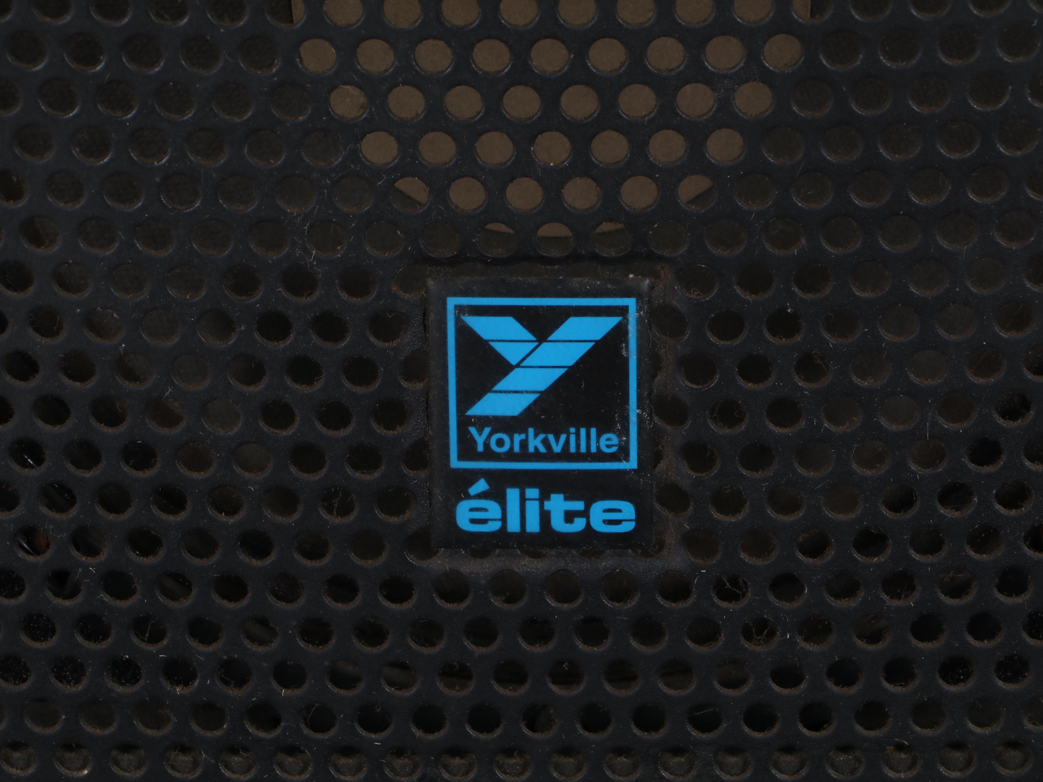 Yorkville Elite LS801P Subwoofer and Speakers