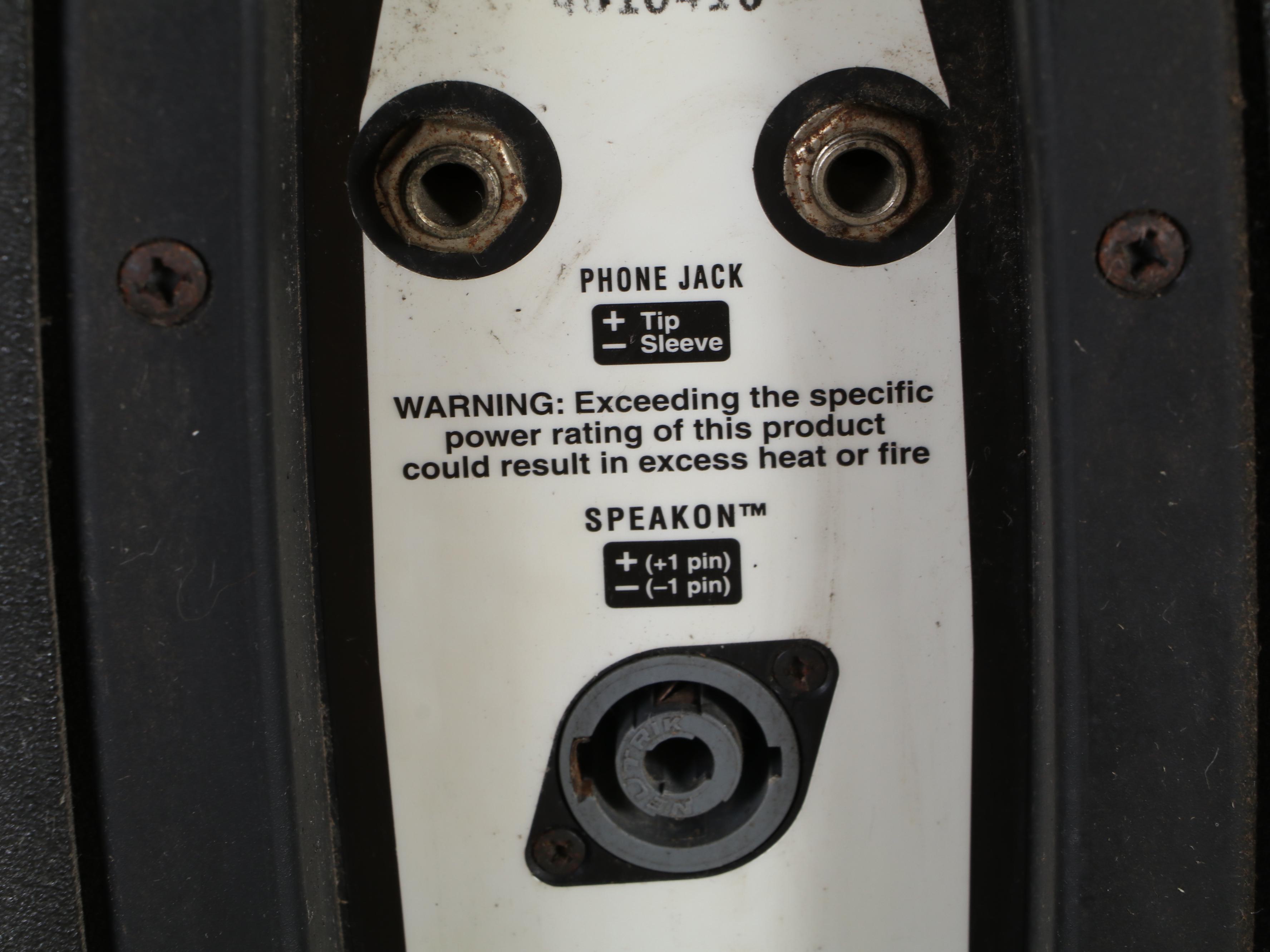 Yorkville Elite LS801P Subwoofer and Speakers