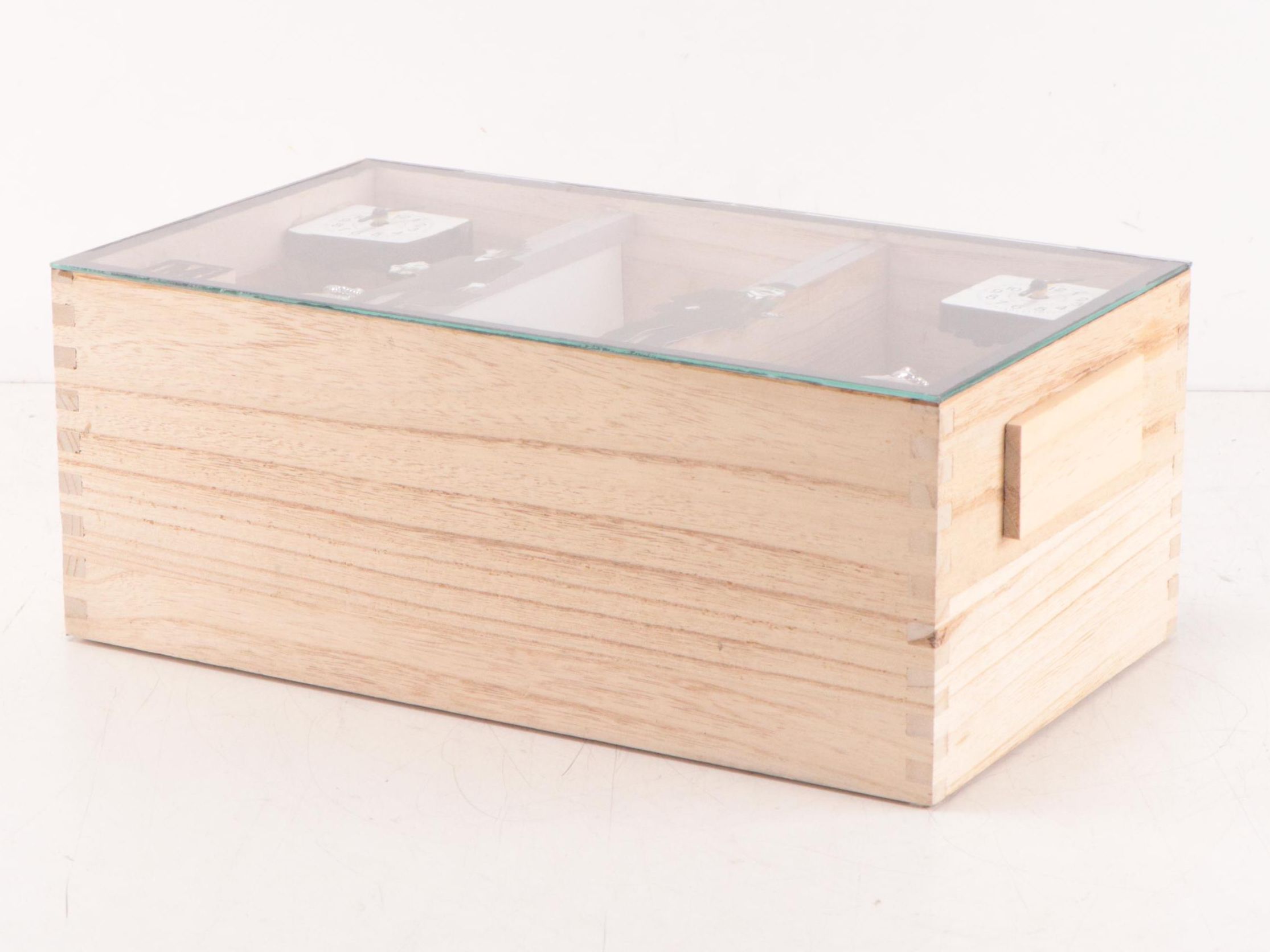 Elmer Ruff Mixed Media Assemblage Diorama with Clocks, 2022