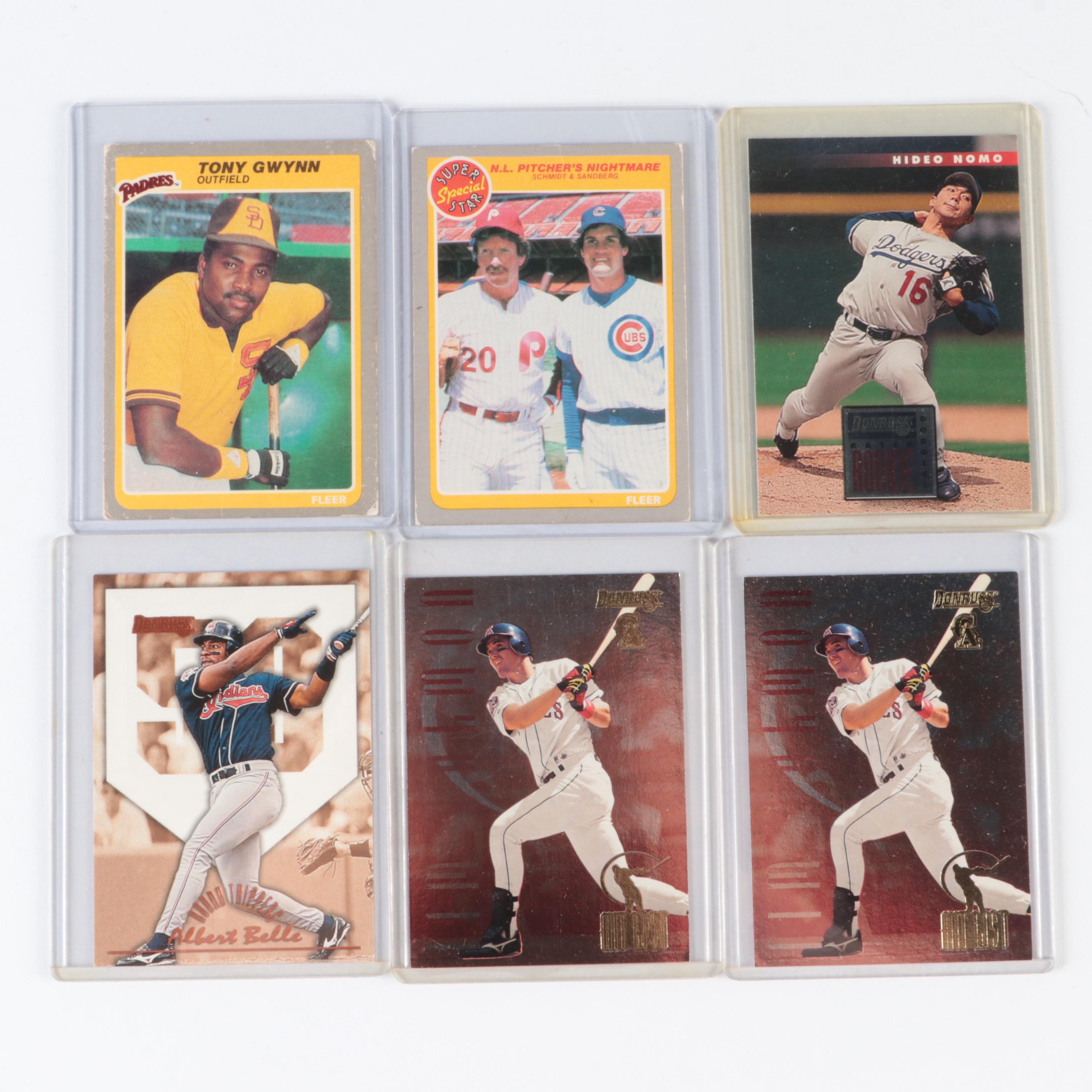 Fleer with More Sports Cards, Reds Facsimile Signed Baseball, Pogs and More