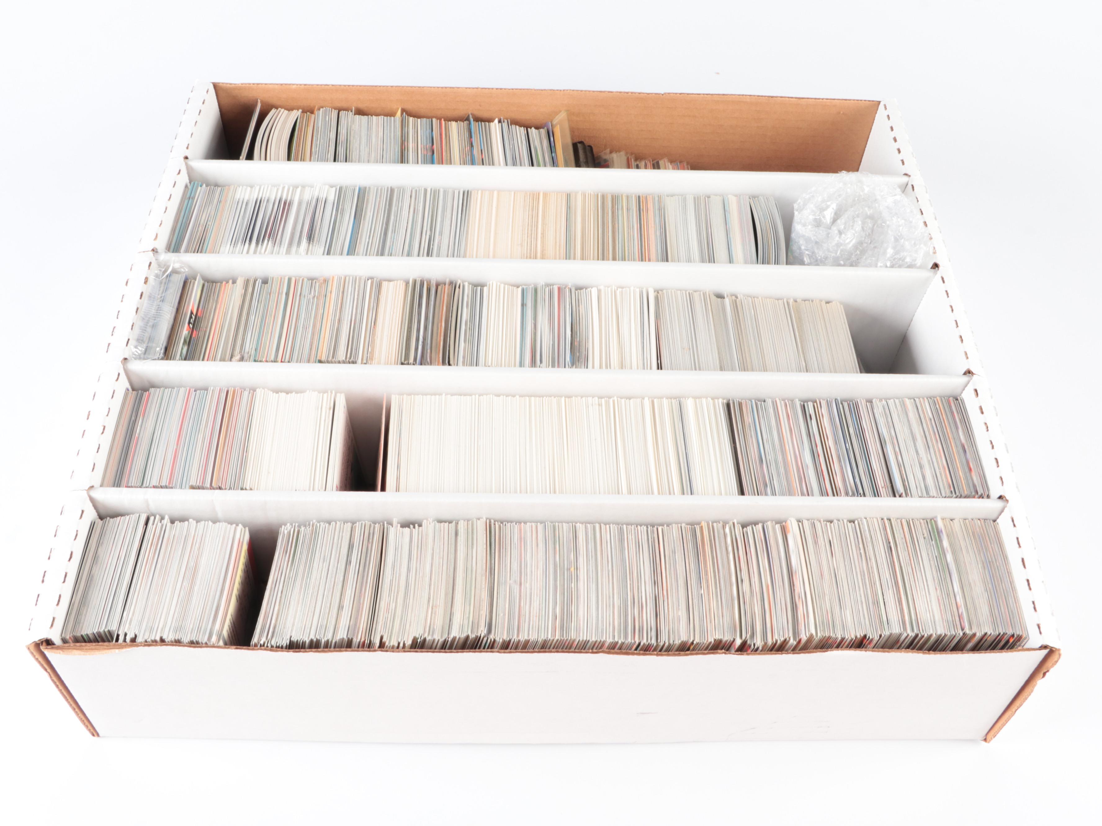 Fleer with More Sports Cards, Reds Facsimile Signed Baseball, Pogs and More