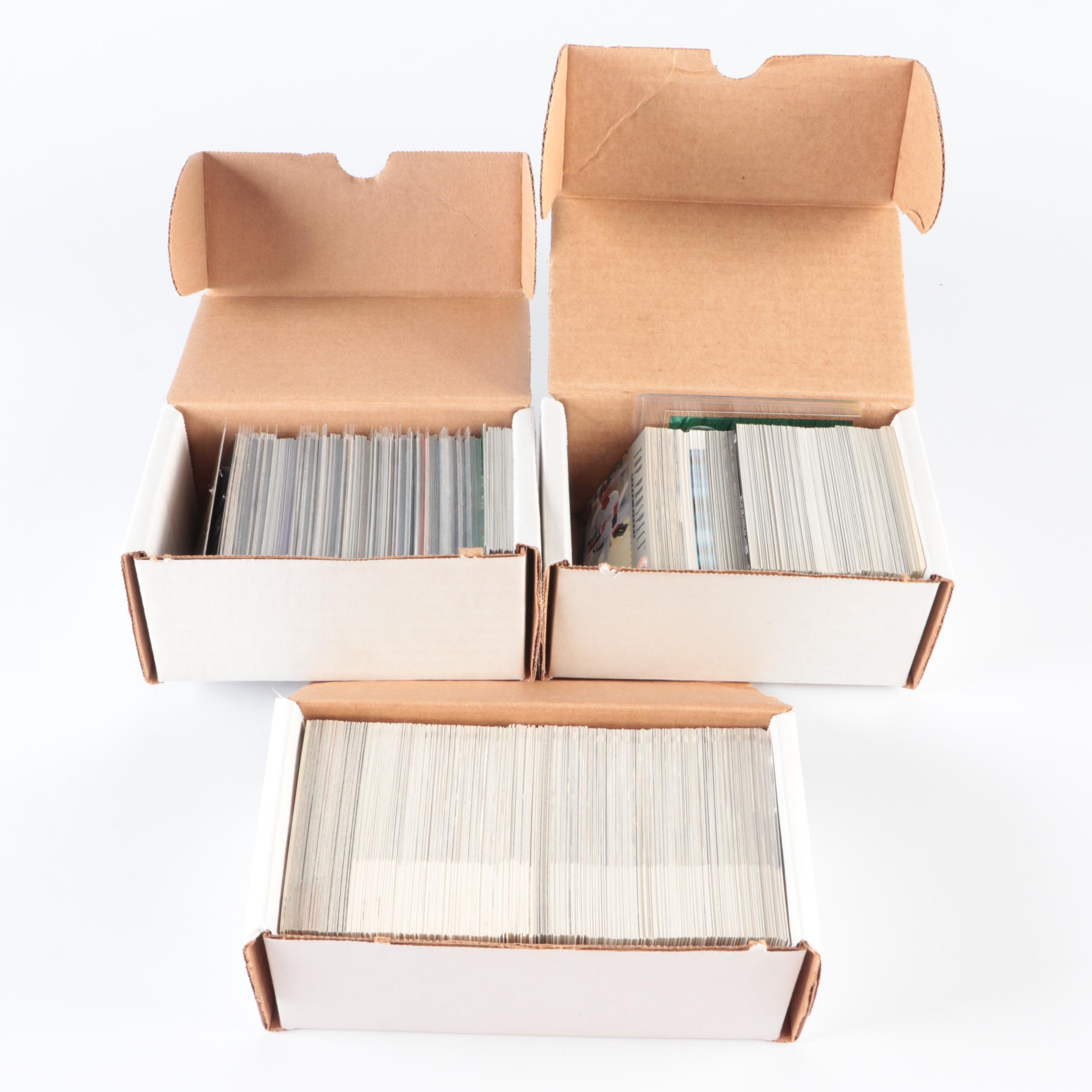 Fleer with More Sports Cards, Reds Facsimile Signed Baseball, Pogs and More