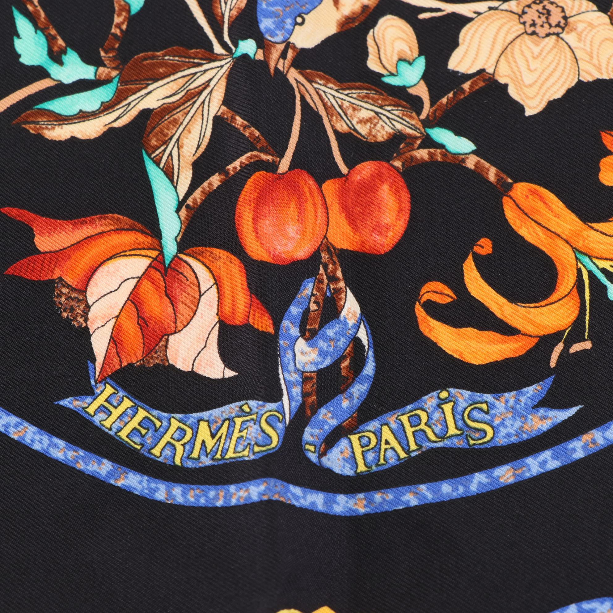 Hermès "Pierres d'Orient et d'Occident" Scarf 90 in Silk Twill