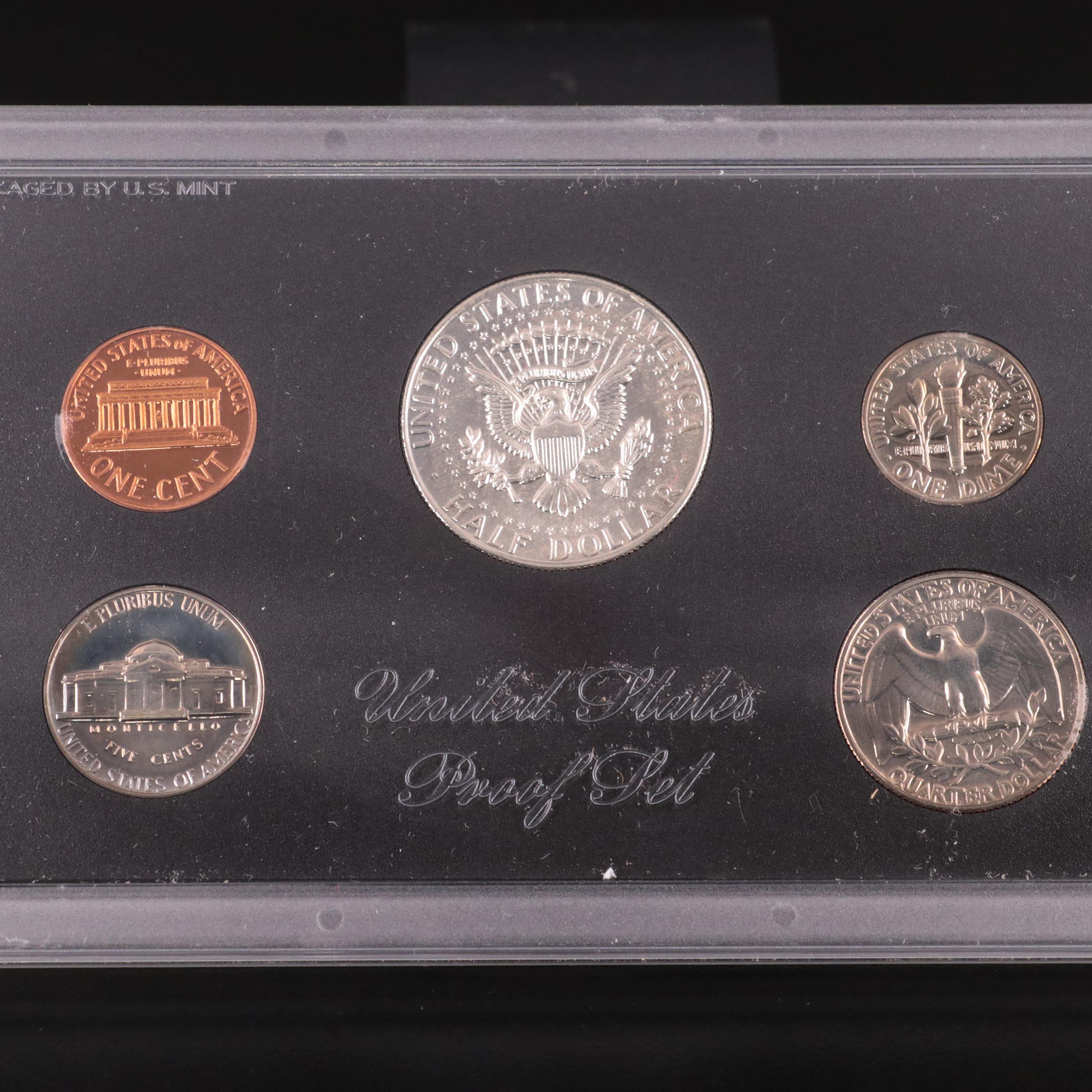 Twenty U.S. Mint Proof Sets