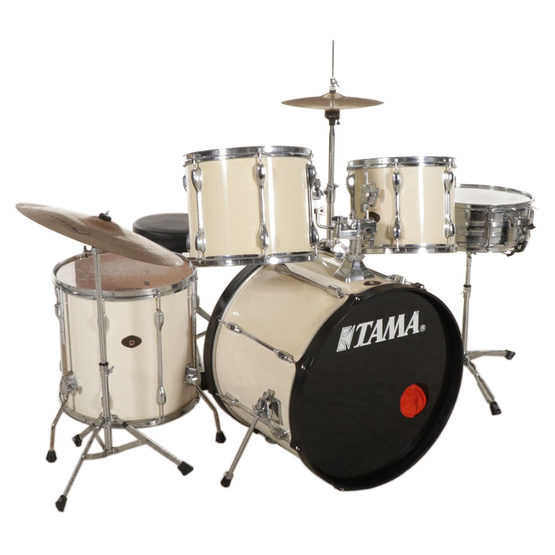 Tama Rock Star Drum Kit with Cannon and Pearl Components