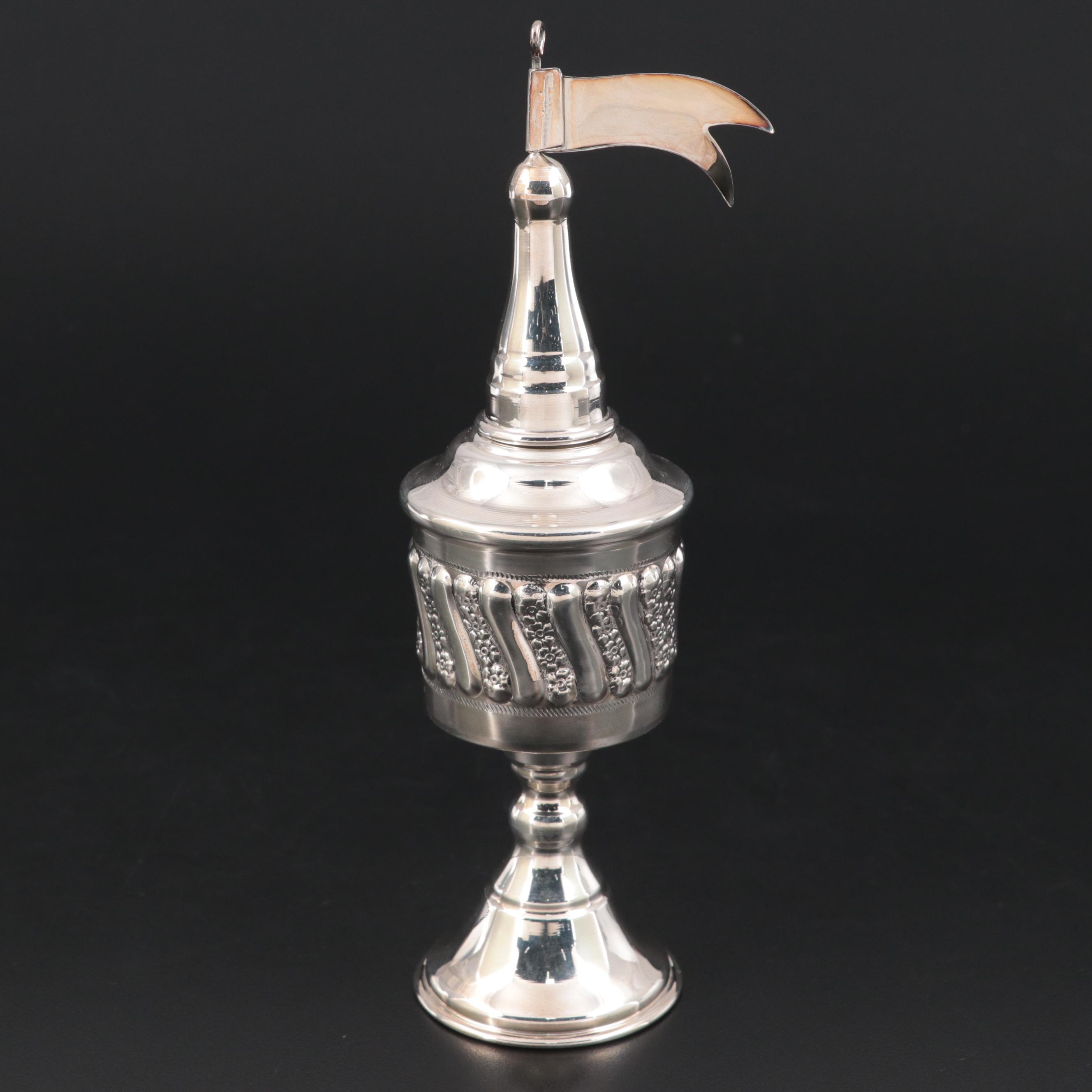 Modern Sterling Silver Spice Tower