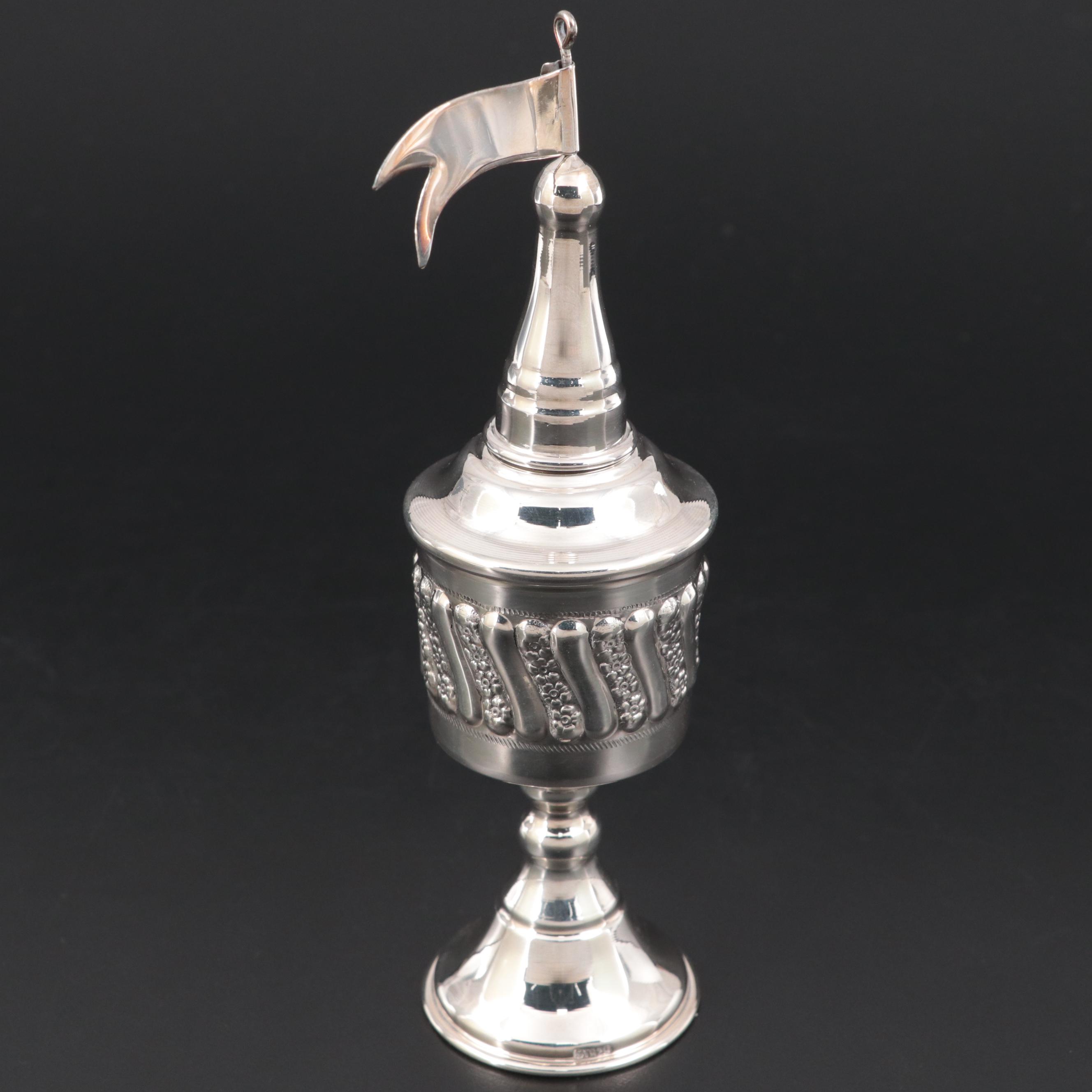 Modern Sterling Silver Spice Tower