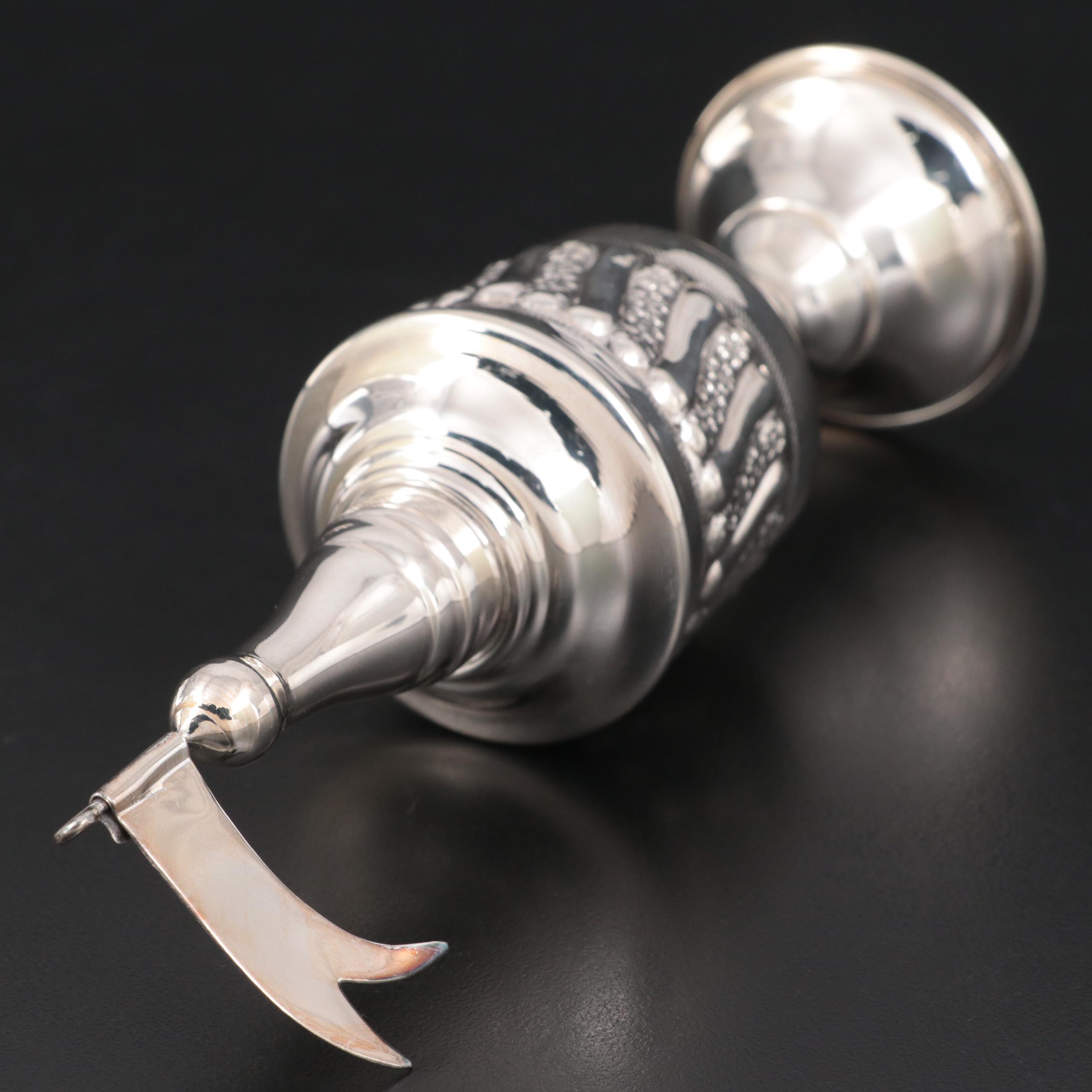 Modern Sterling Silver Spice Tower