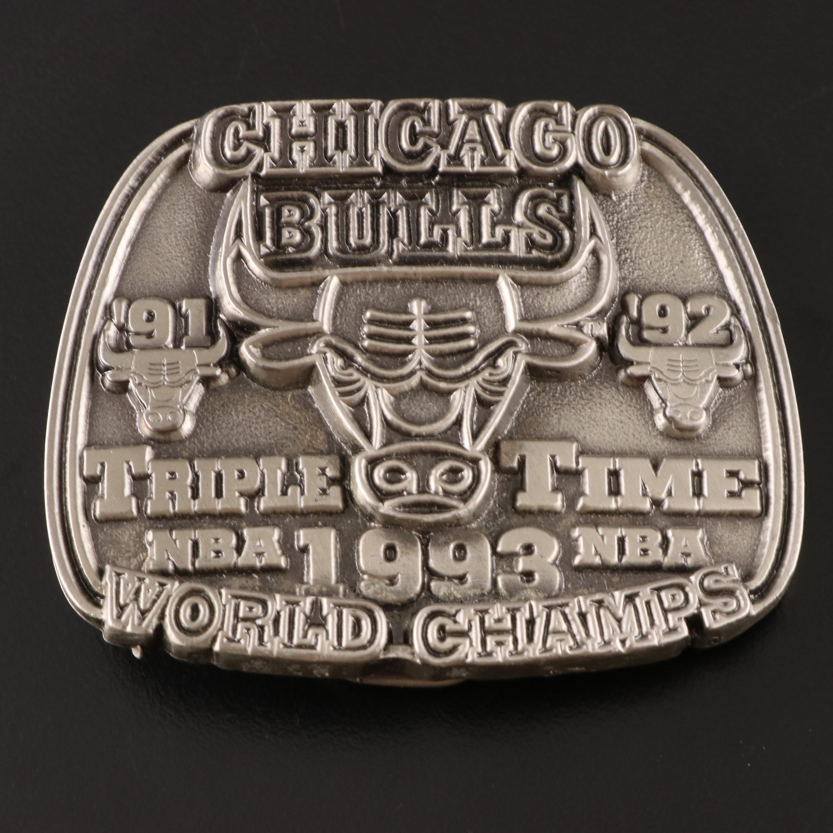 Licensed NBA Chicago Bulls Buckle and The Great American Buckle Co. Buckles
