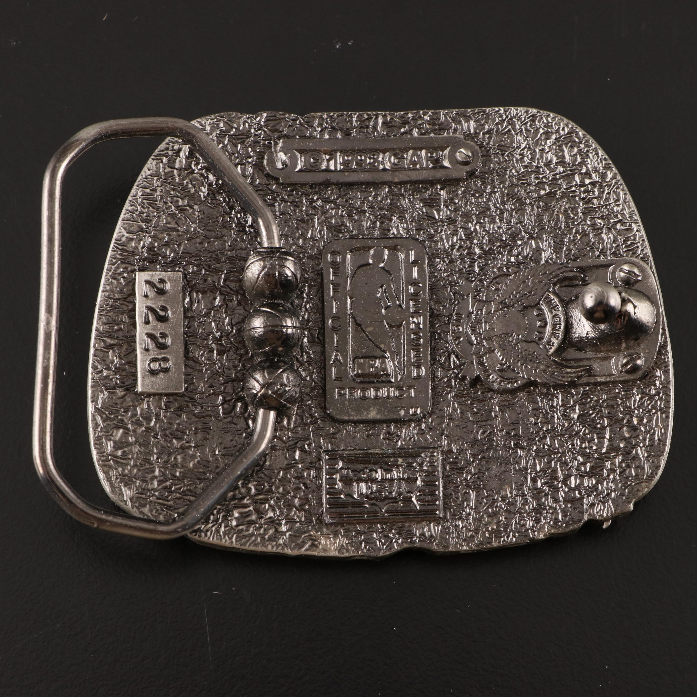 Licensed NBA Chicago Bulls Buckle and The Great American Buckle Co. Buckles