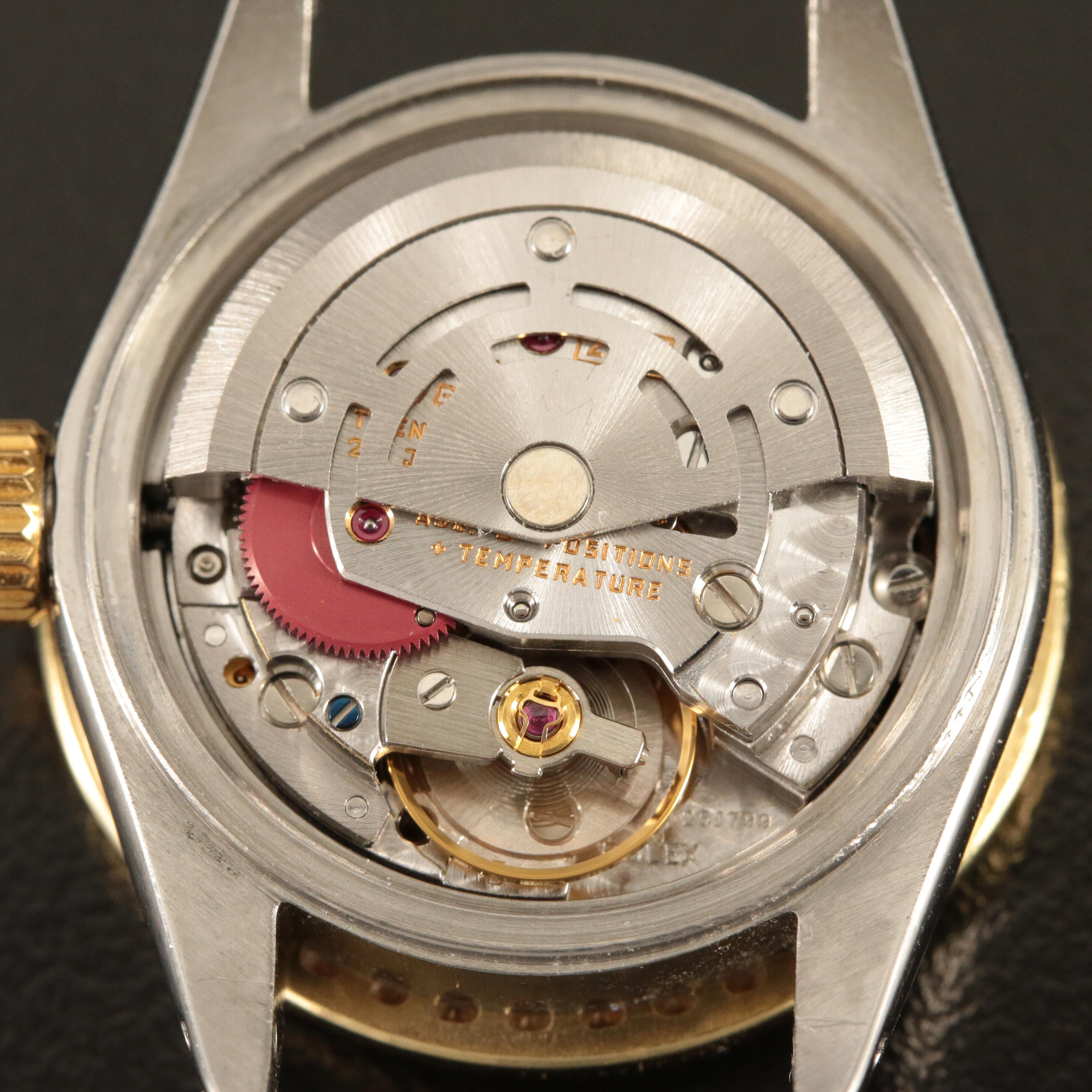 1986 Rolex Custom Diamond Dial and Bezel Datejust Watch