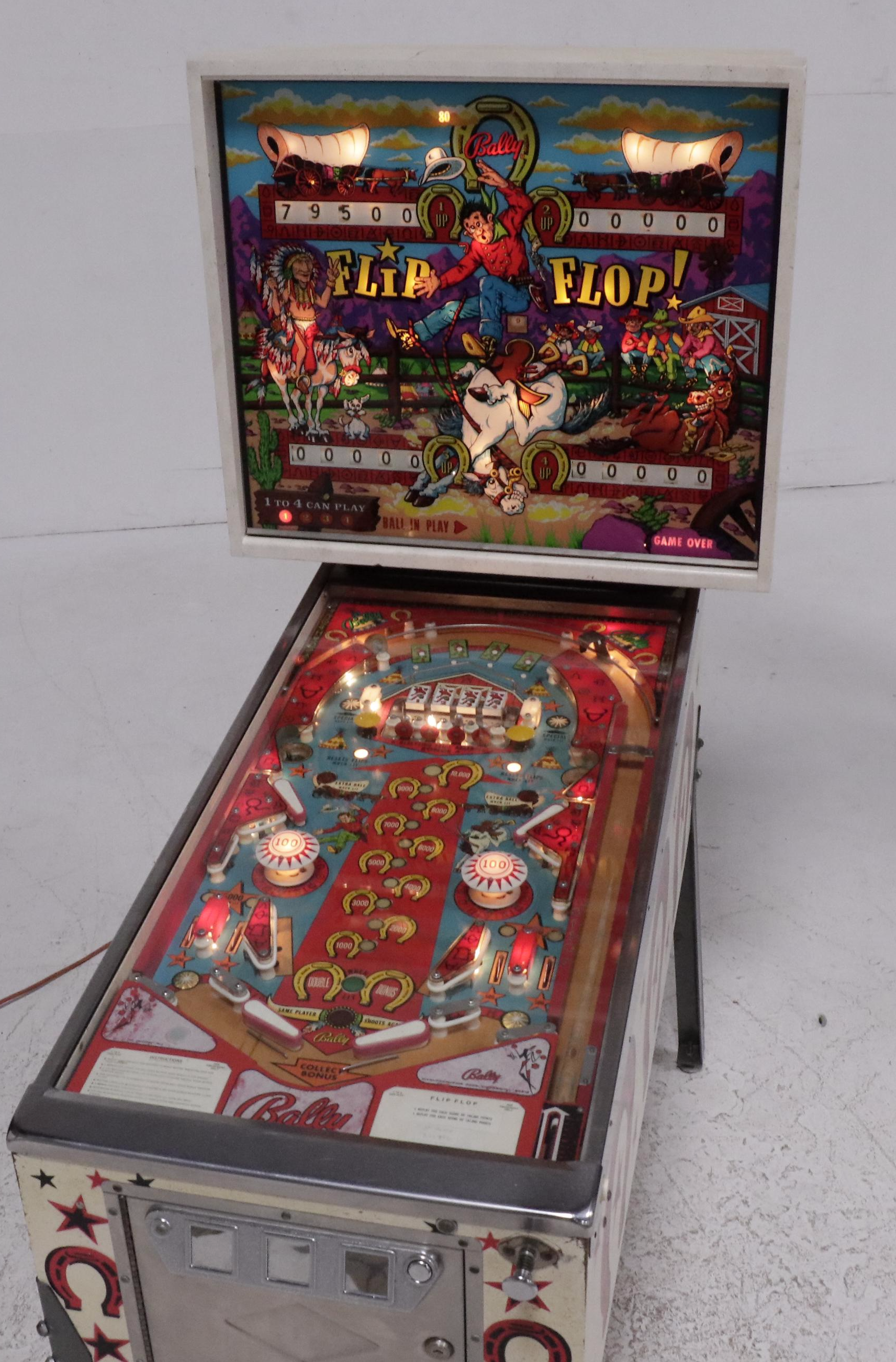 Bally Flip Flop! Pinball Machine, 1976