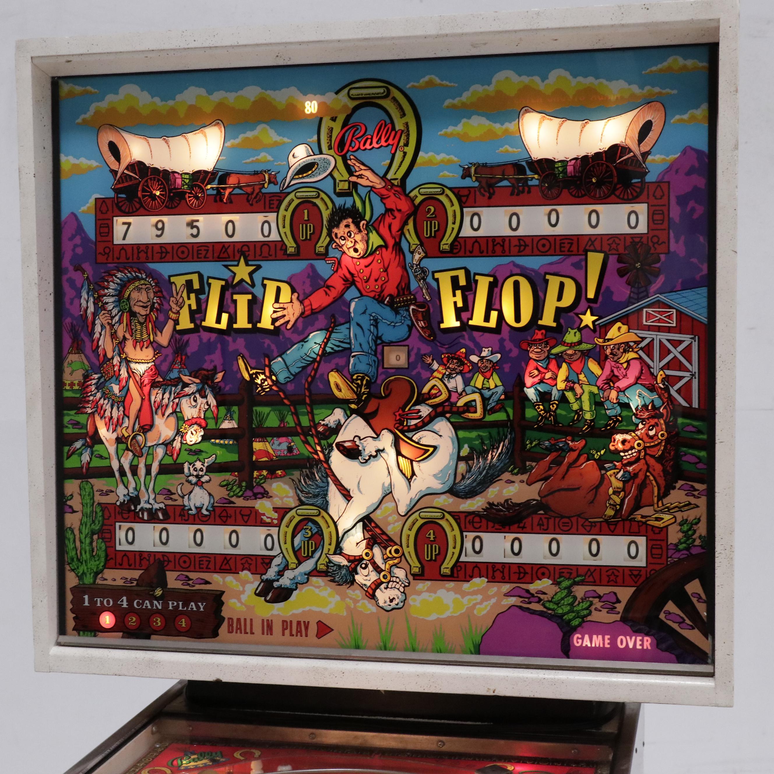 Bally Flip Flop! Pinball Machine, 1976