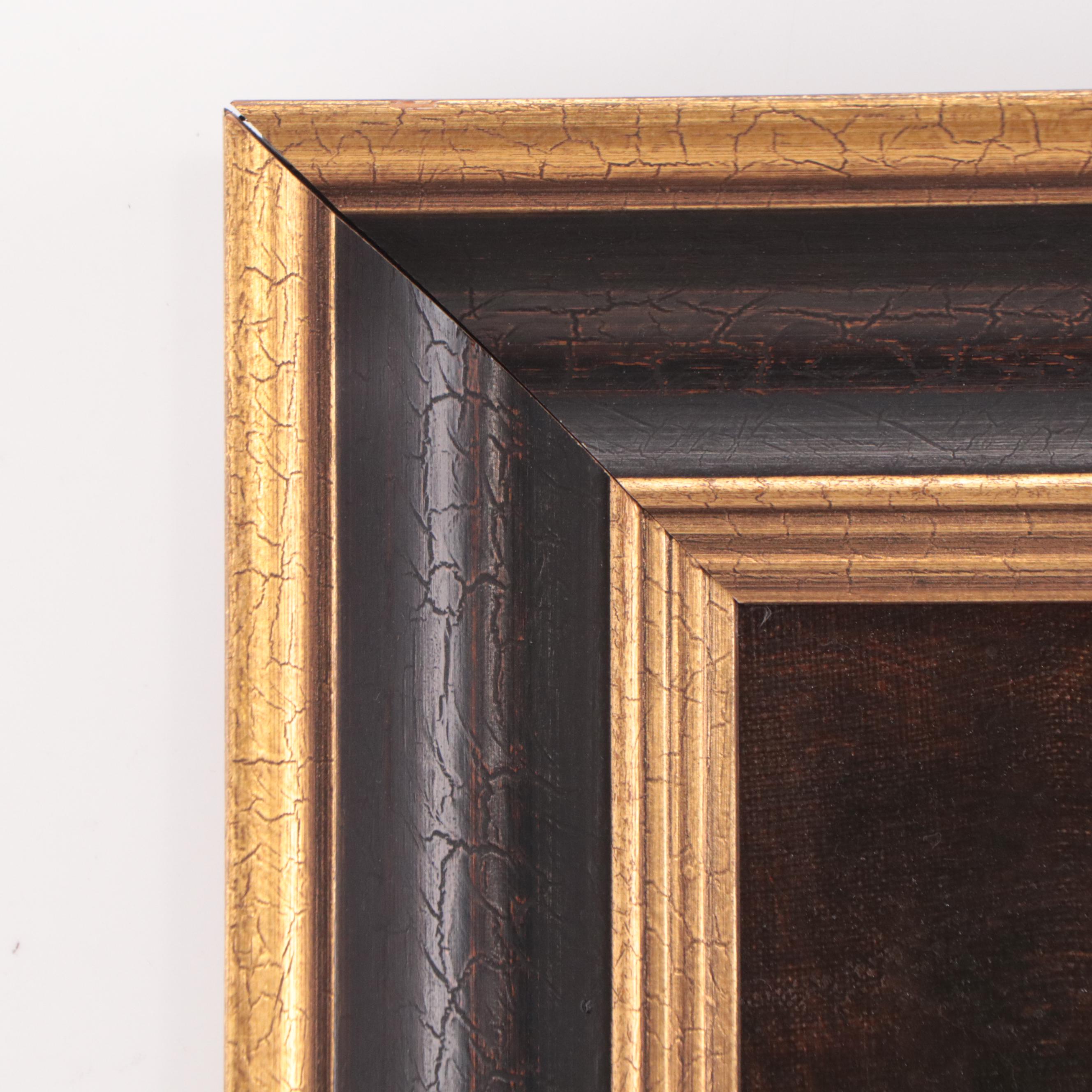 Oil Painting Portrait of Distinguished Bearded Man