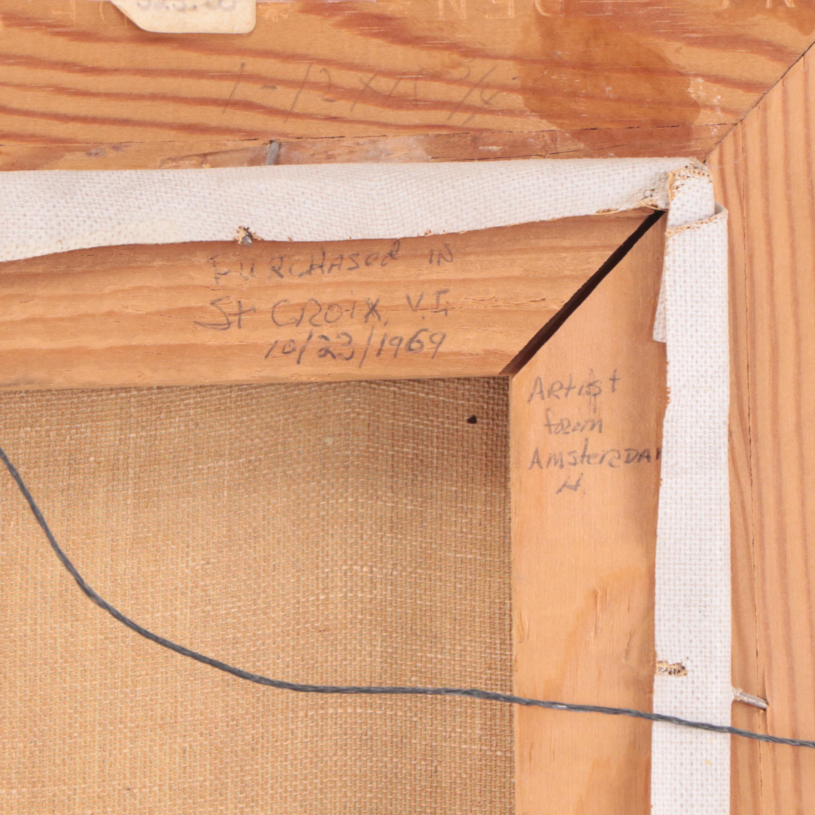 Oil Painting Portrait of Distinguished Bearded Man