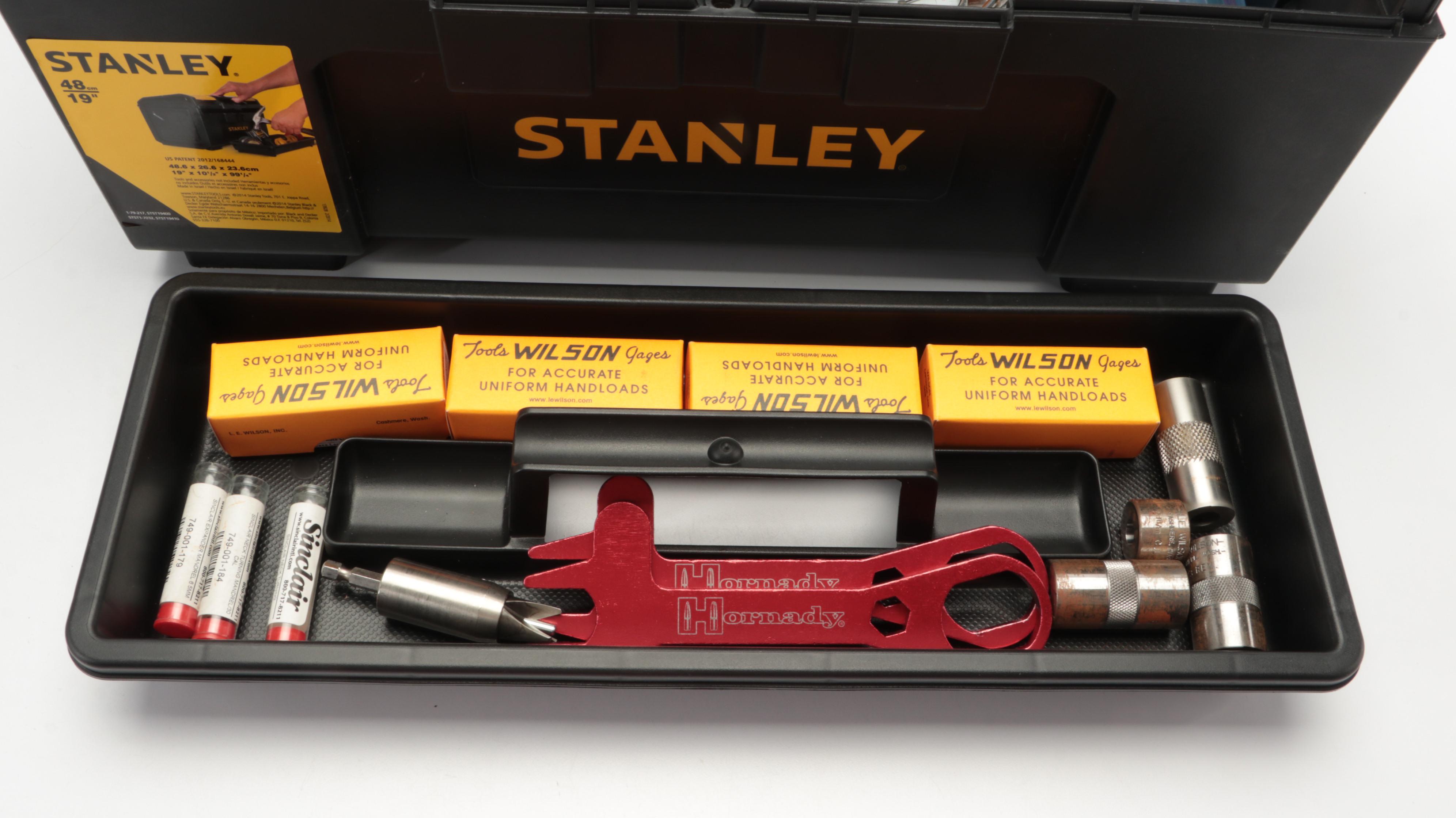 Hornady Lock-n-Load Concentricity Tool with Other Reloading Tools