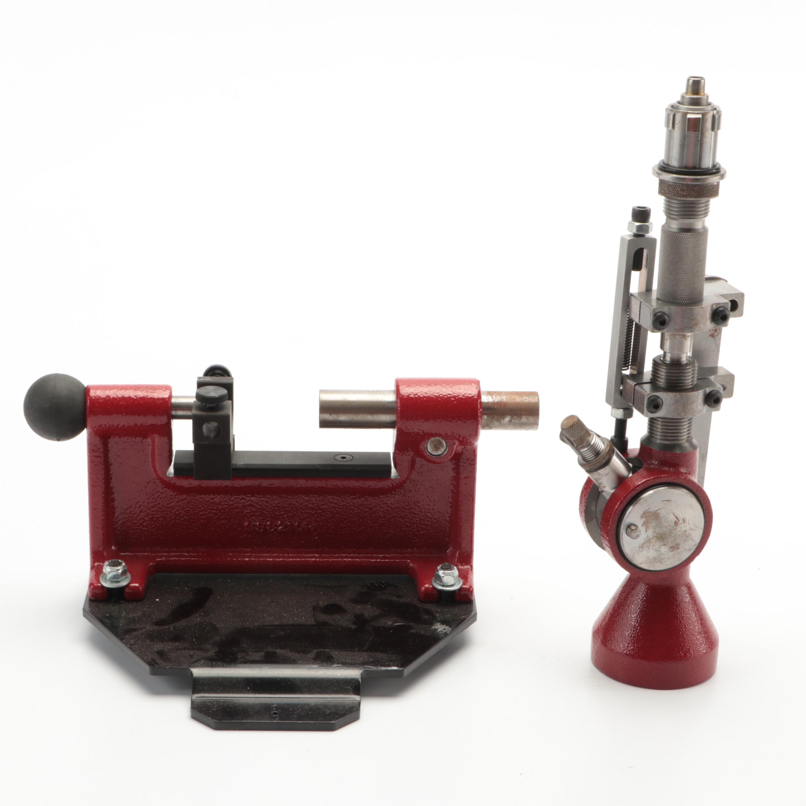 Hornady Lock-n-Load Concentricity Tool with Other Reloading Tools