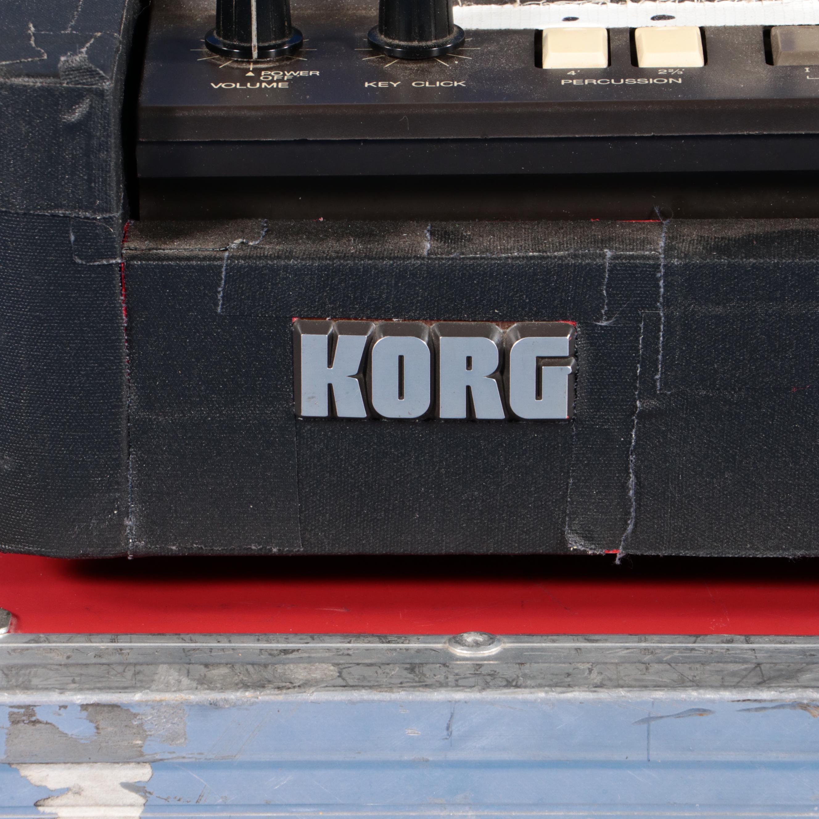 Korg CX-3 Electric Keyboard with Metal Equipment Case