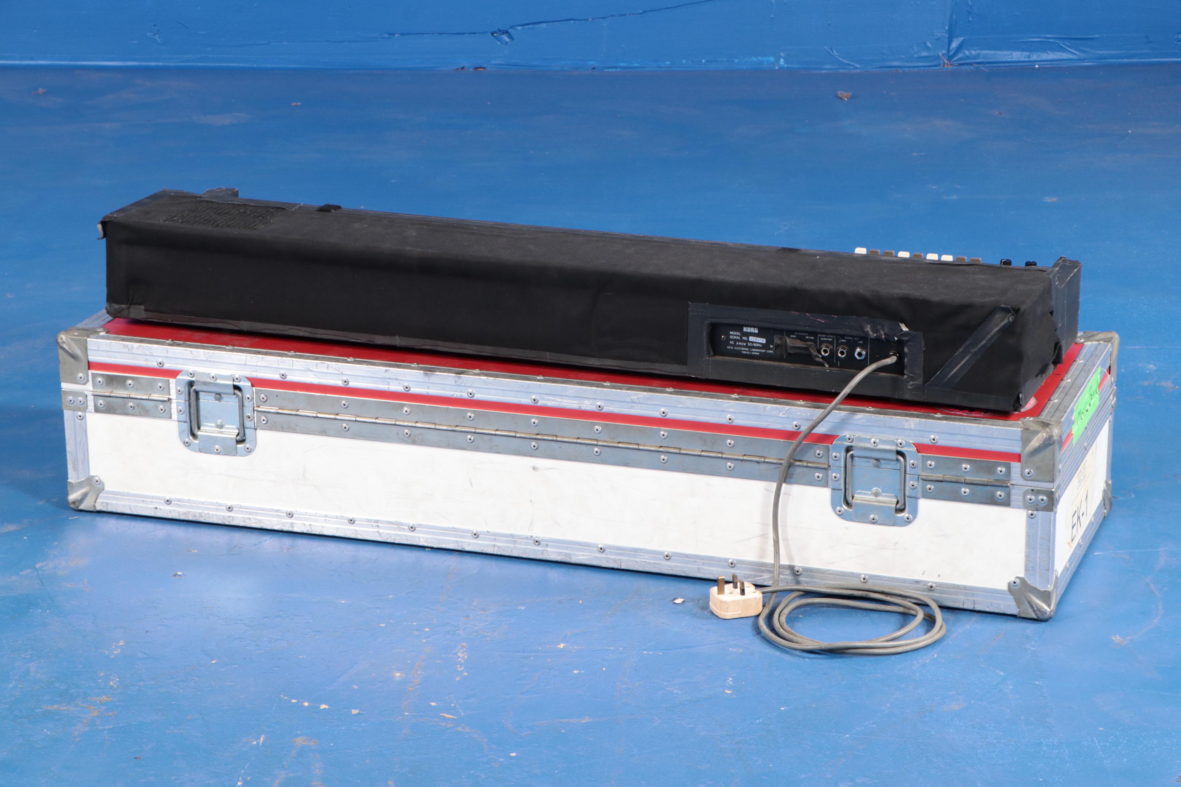 Korg CX-3 Electric Keyboard with Metal Equipment Case