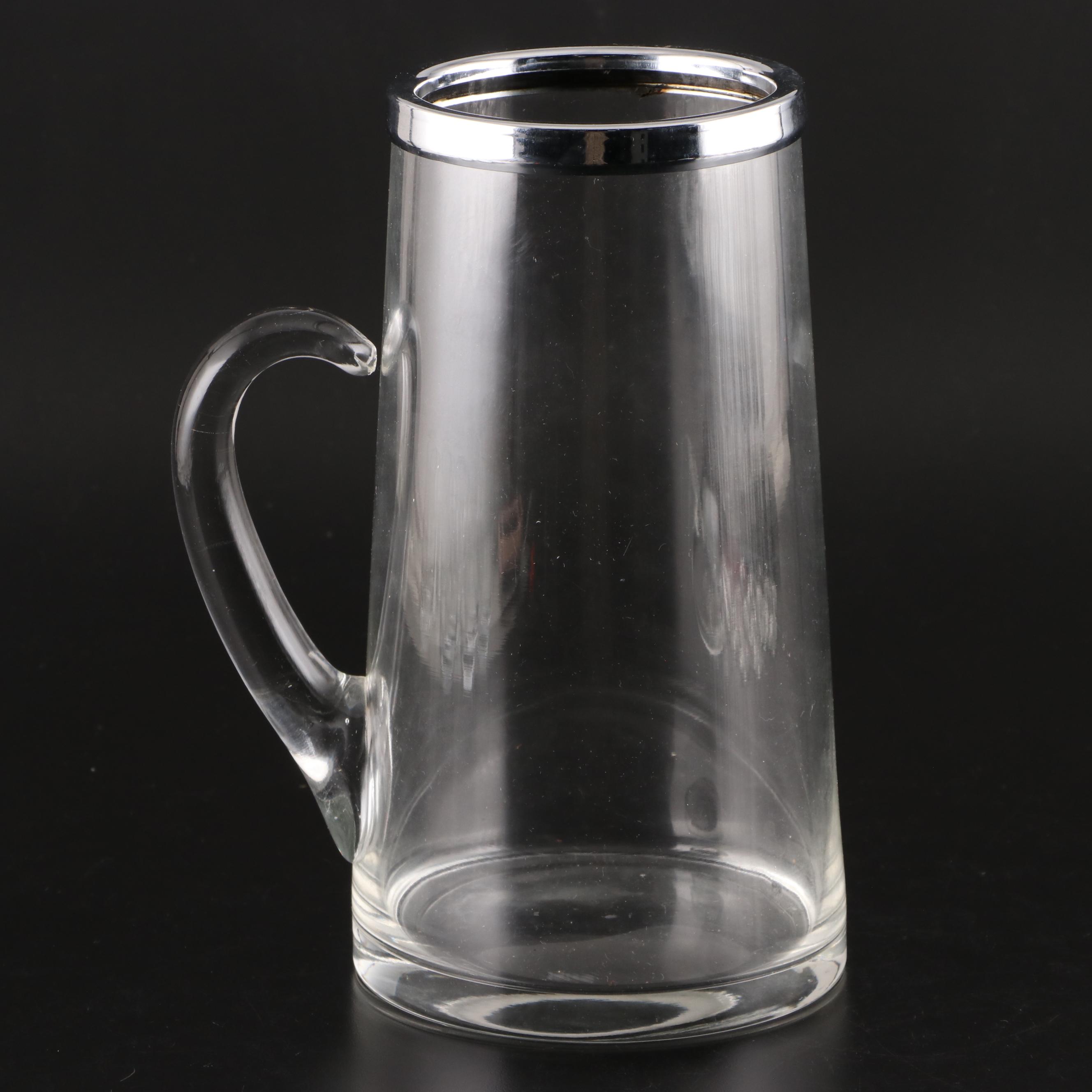 Block Glass Stemless Martini Glasses with Chillers and More Stemware