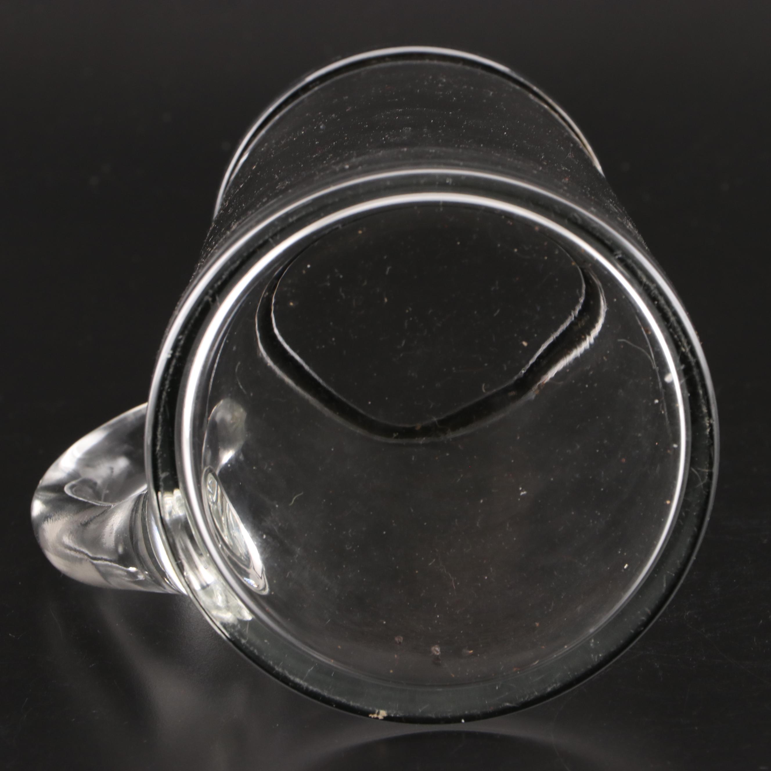 Block Glass Stemless Martini Glasses with Chillers and More Stemware