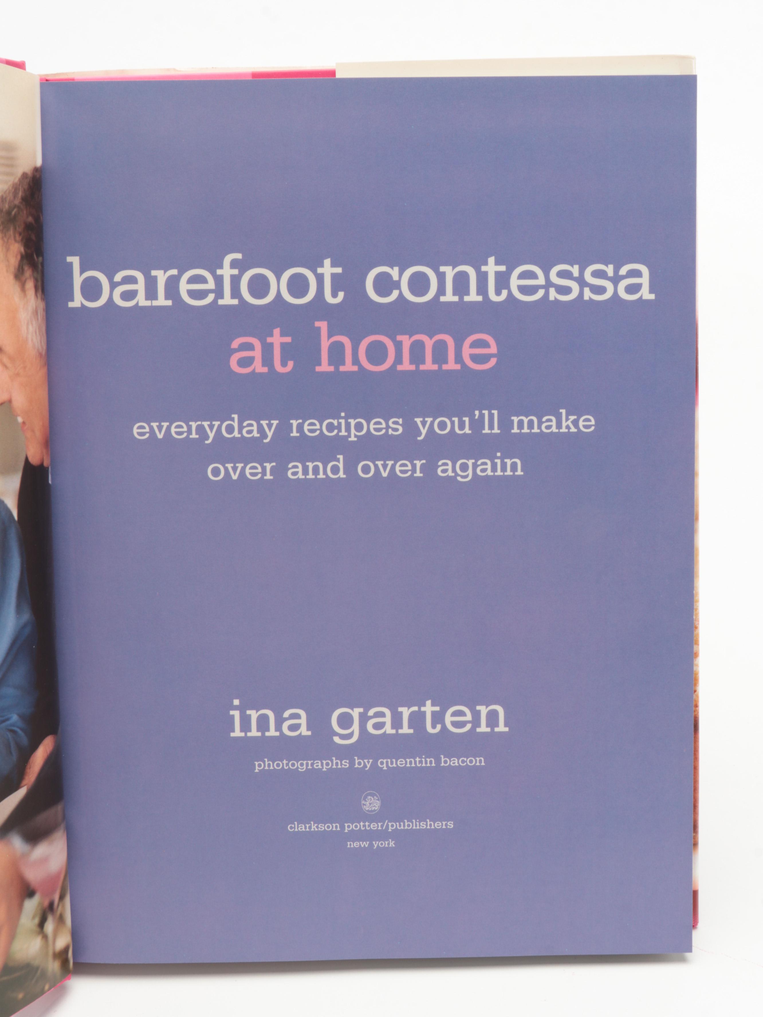 "Barefoot Contessa at Home" and More Cookbooks by Ina Garten