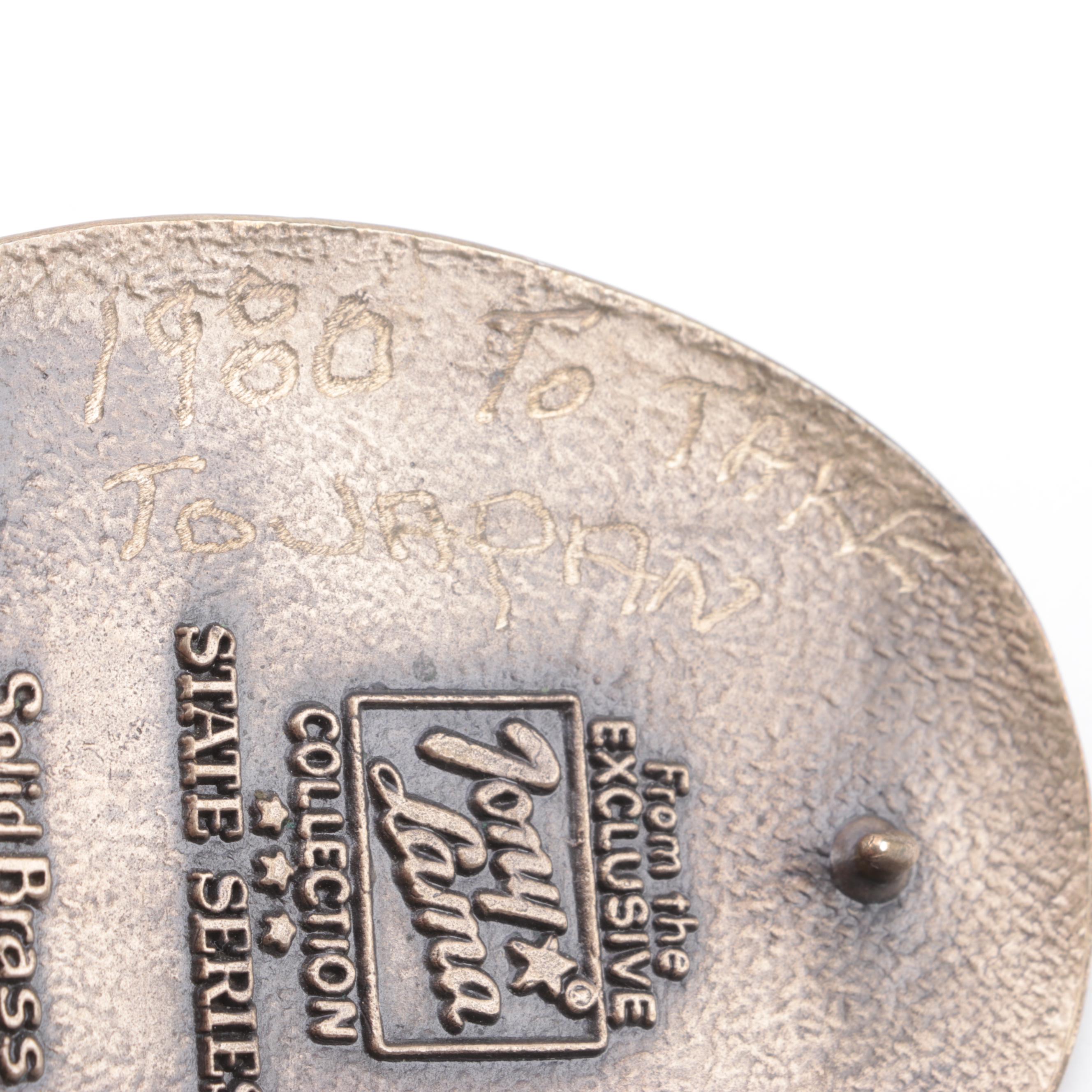 Great American, Tony Lama, and Lewis Metal Patriotic Belt Buckles