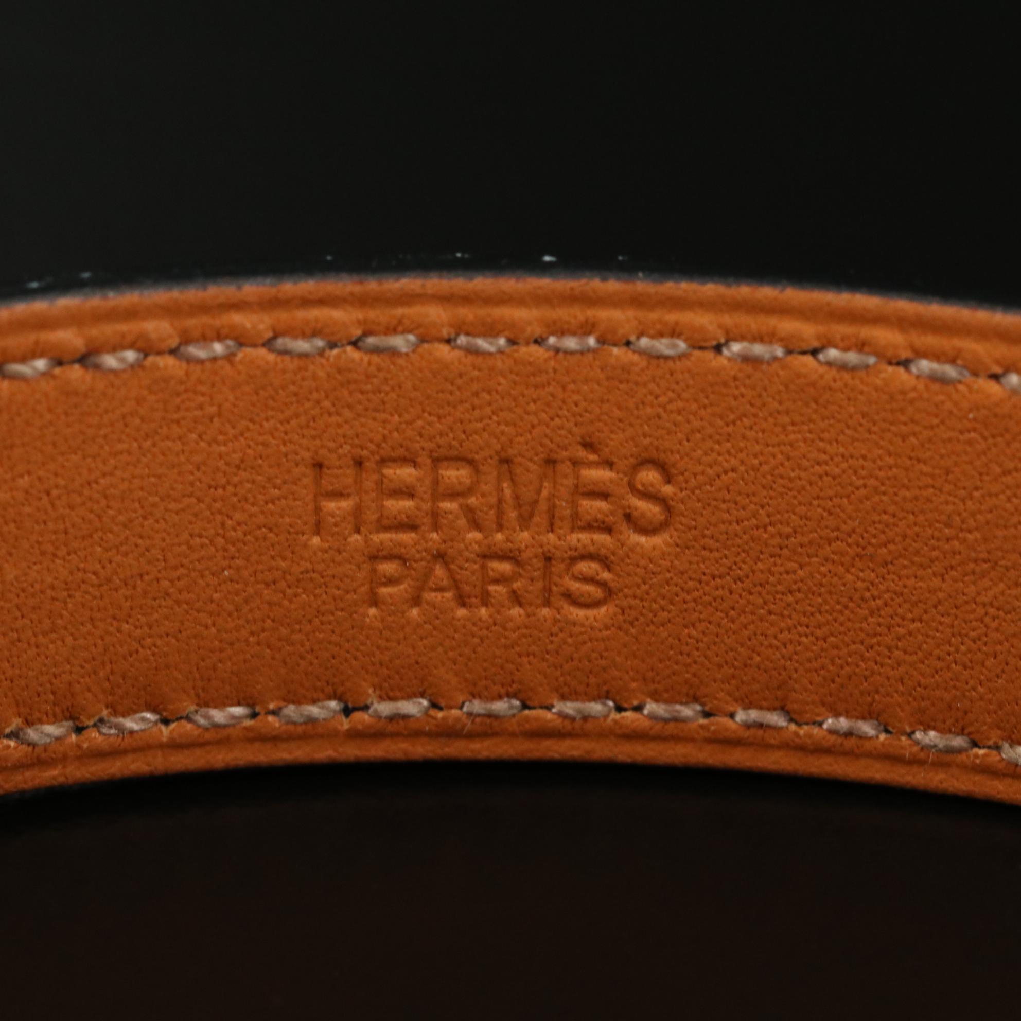 Hermès Hapi Leather Bracelet