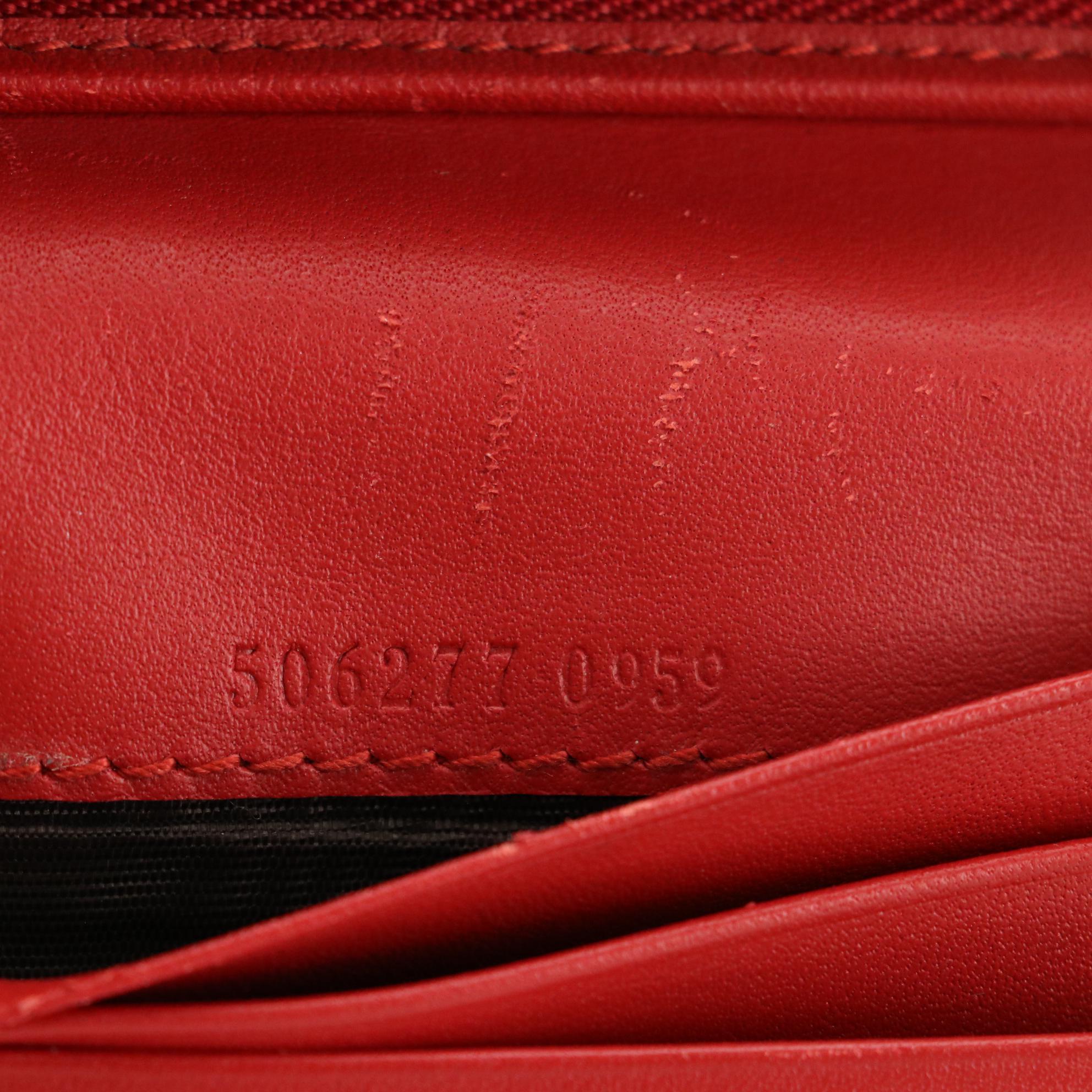 Gucci Bosco Patch Bifold Card Case Wallet in GG Supreme Canvas, Limited Edition