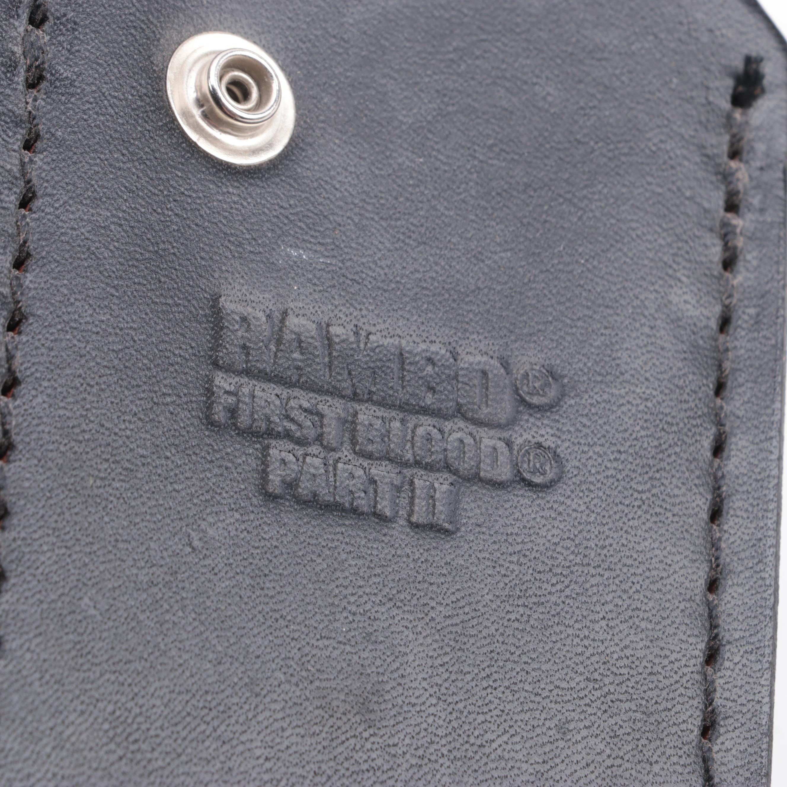 Stainless Steel Hunting Knives with Nylon and Leather Scabbards