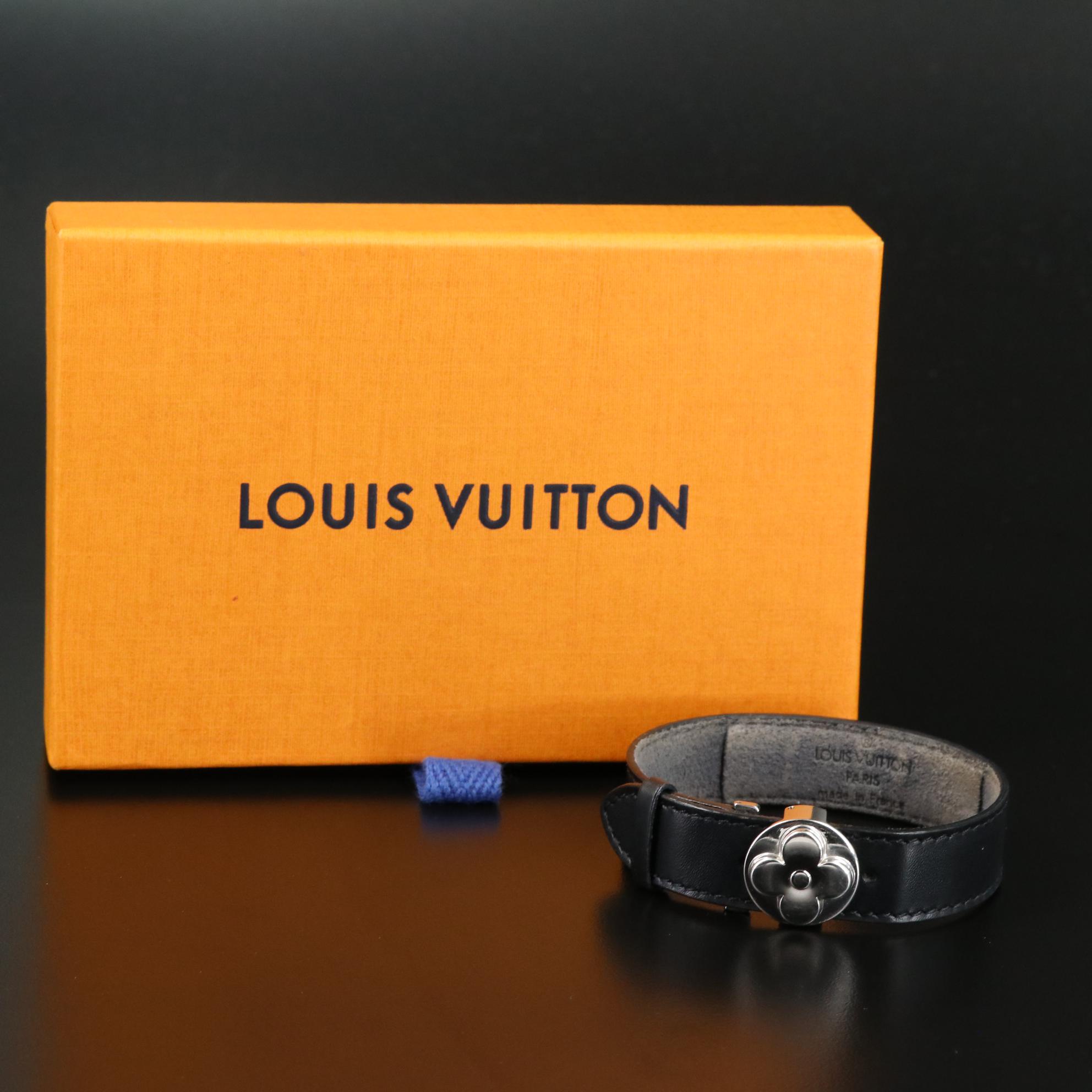 Louis Vuitton Clover Leather Bracelet